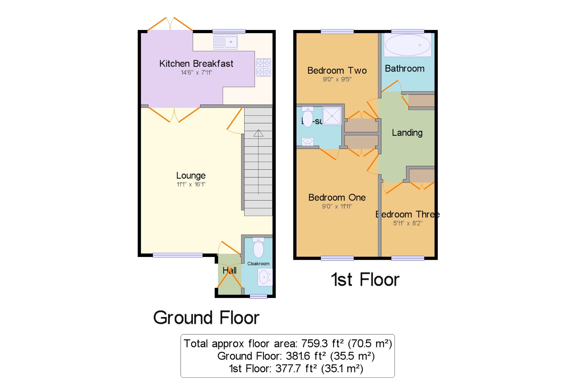 3 Bedrooms Terraced house for sale in Hurstwood Court, Midhurst, West Sussex GU29