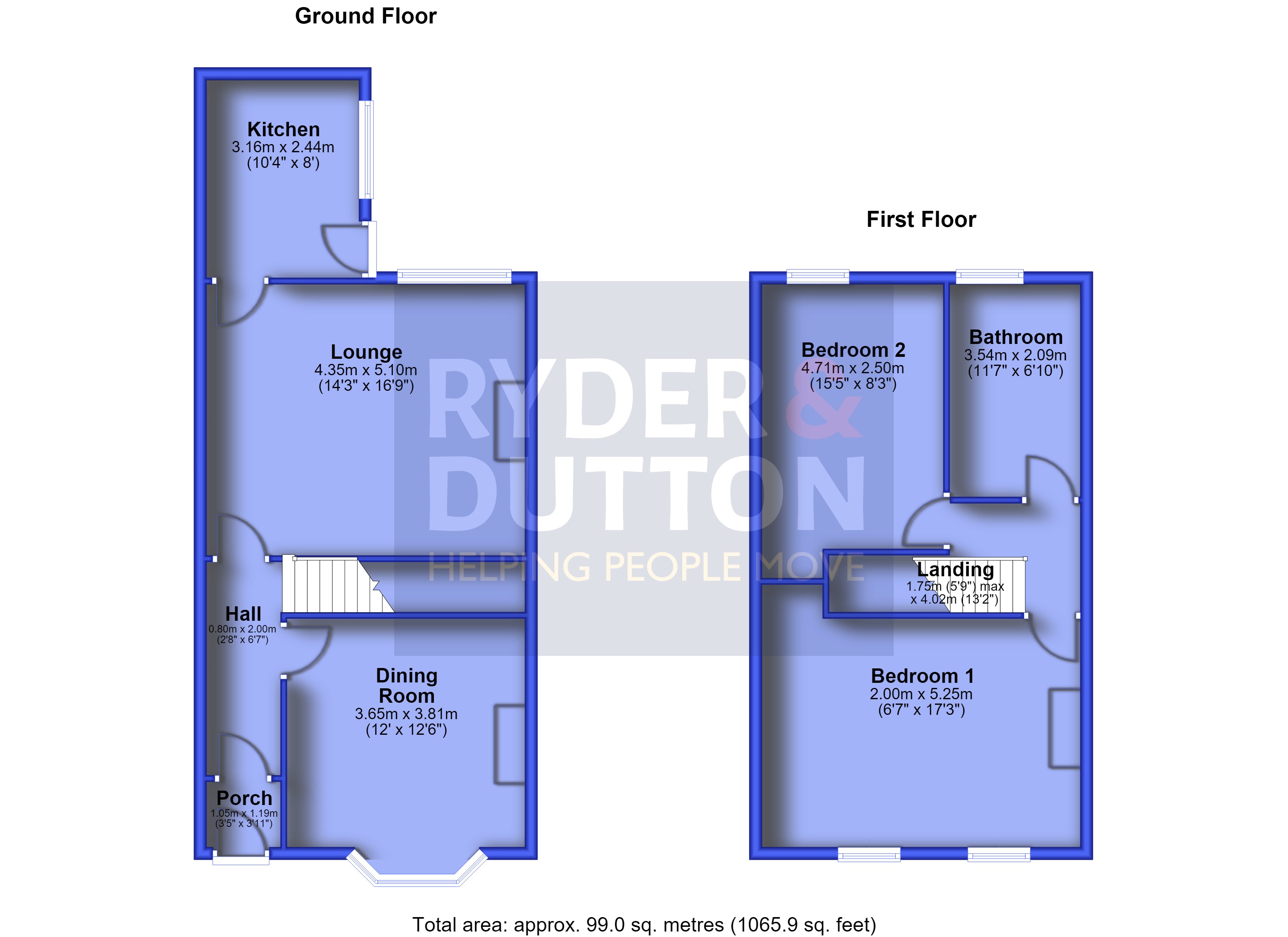 14, Hollin Lane, Manchester floorplan