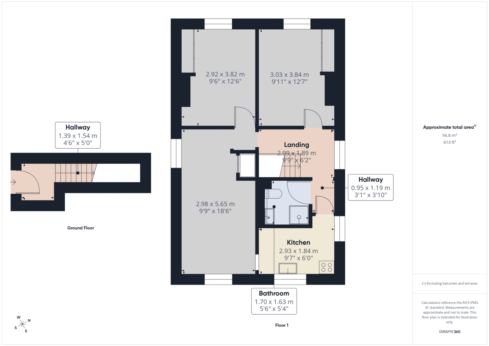 33a, High Street, Staines floorplan
