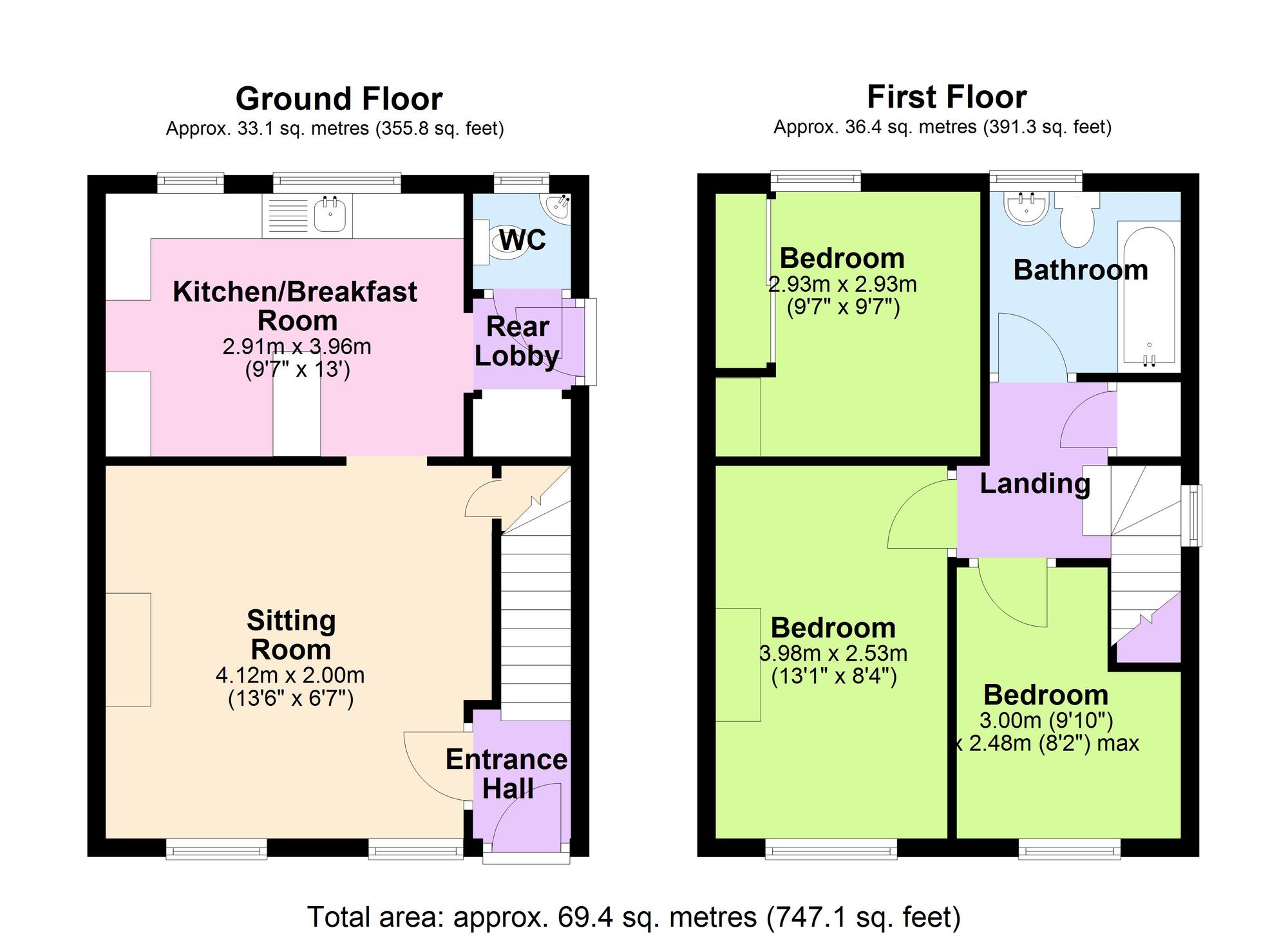 36 Broadlands Avenue, Newton Abbot floorplan