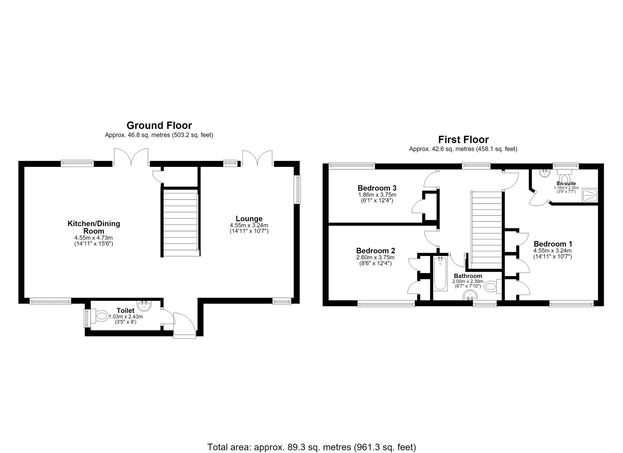 16 Falmouth Street, Newmarket floorplan