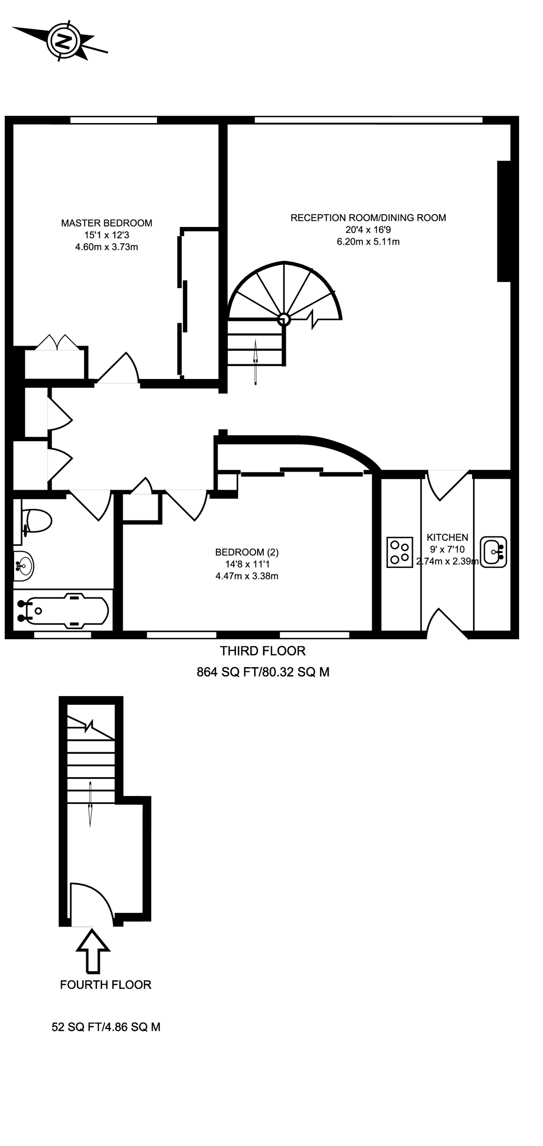 Palace Gate, High Street Kensington floorplan