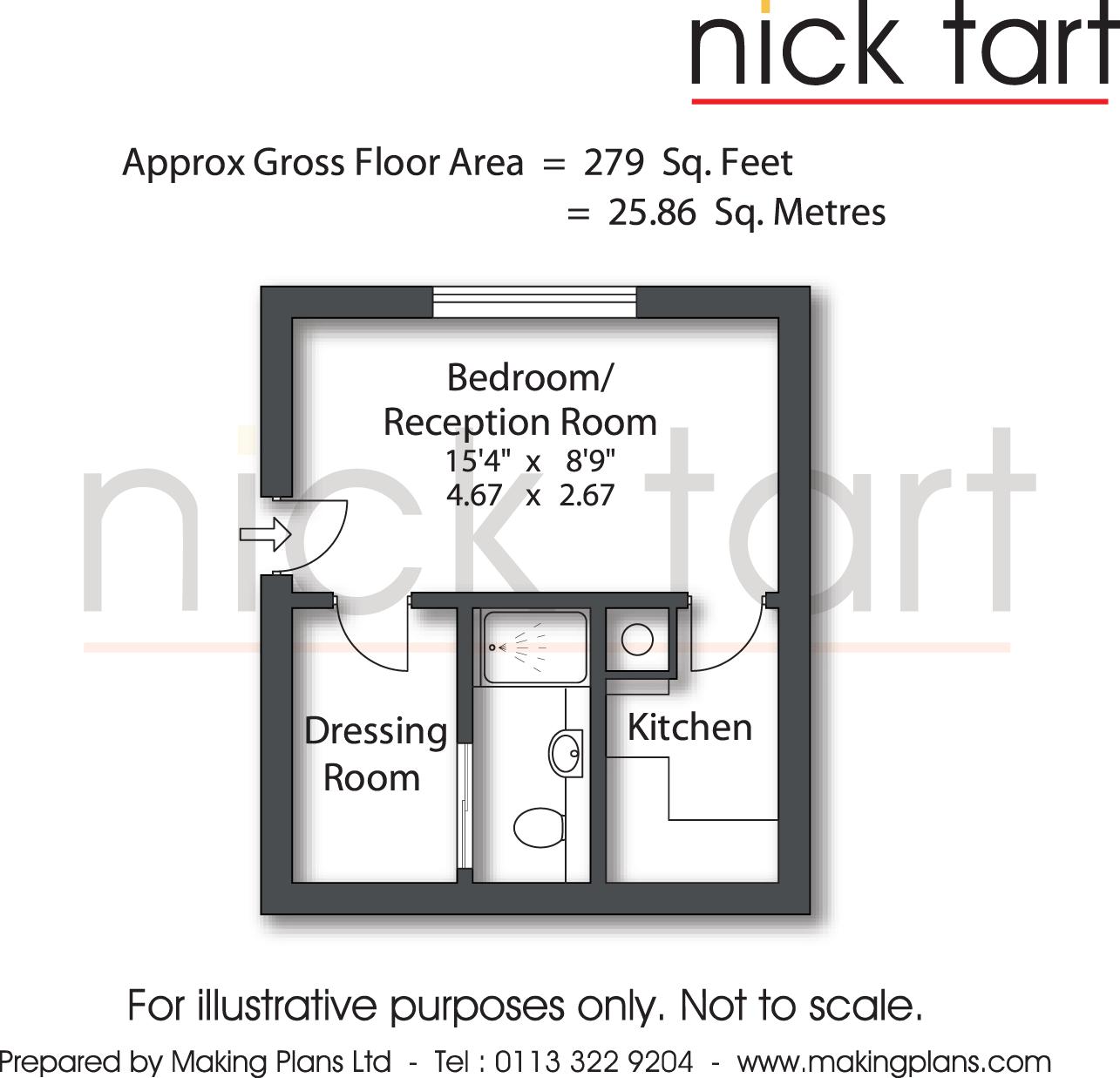 0 Bedrooms Studio to rent in 125 Mercia Drive, Leegomery, Telford TF1