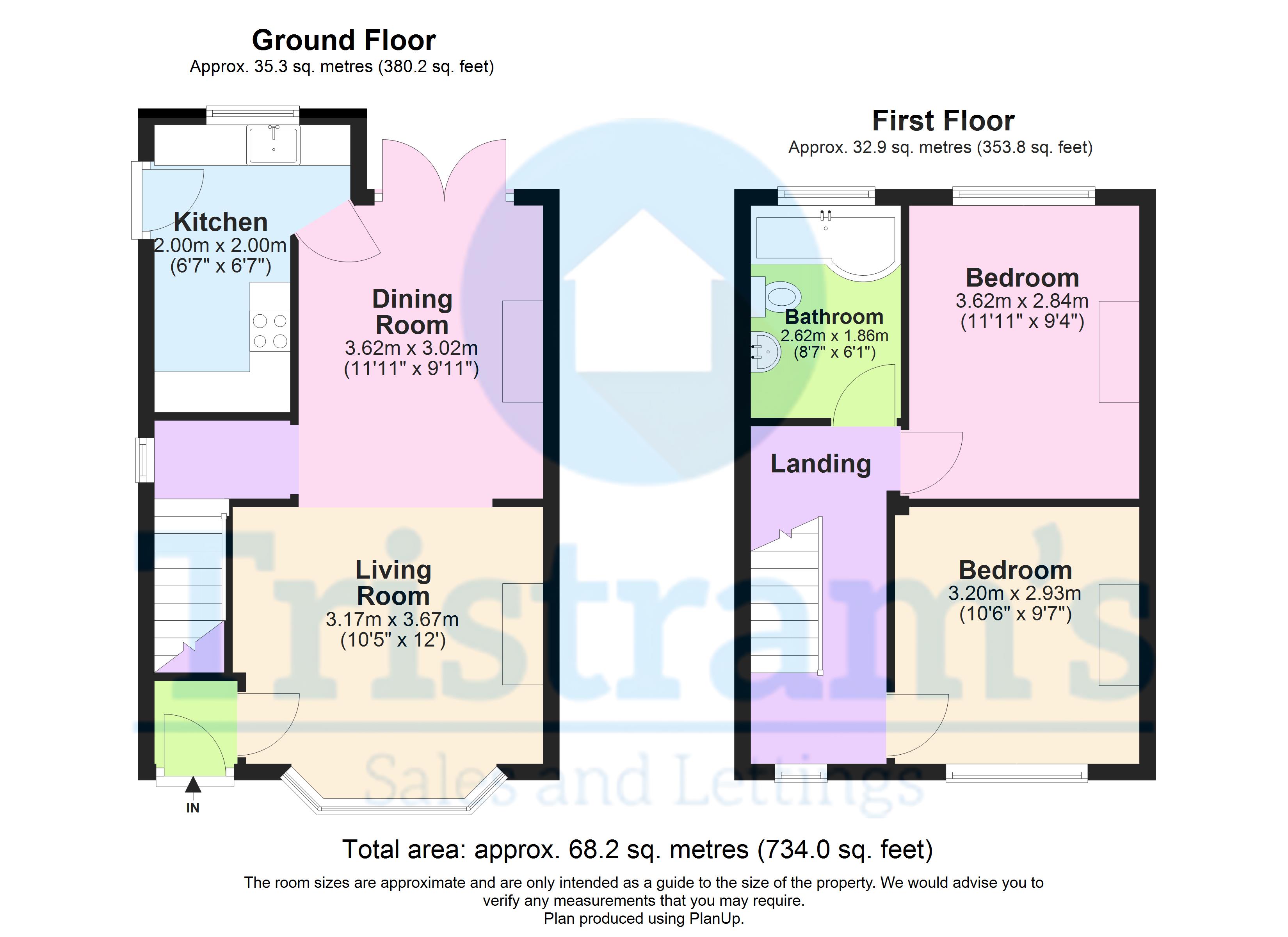 12, Newton Drive, Nottingham floorplan