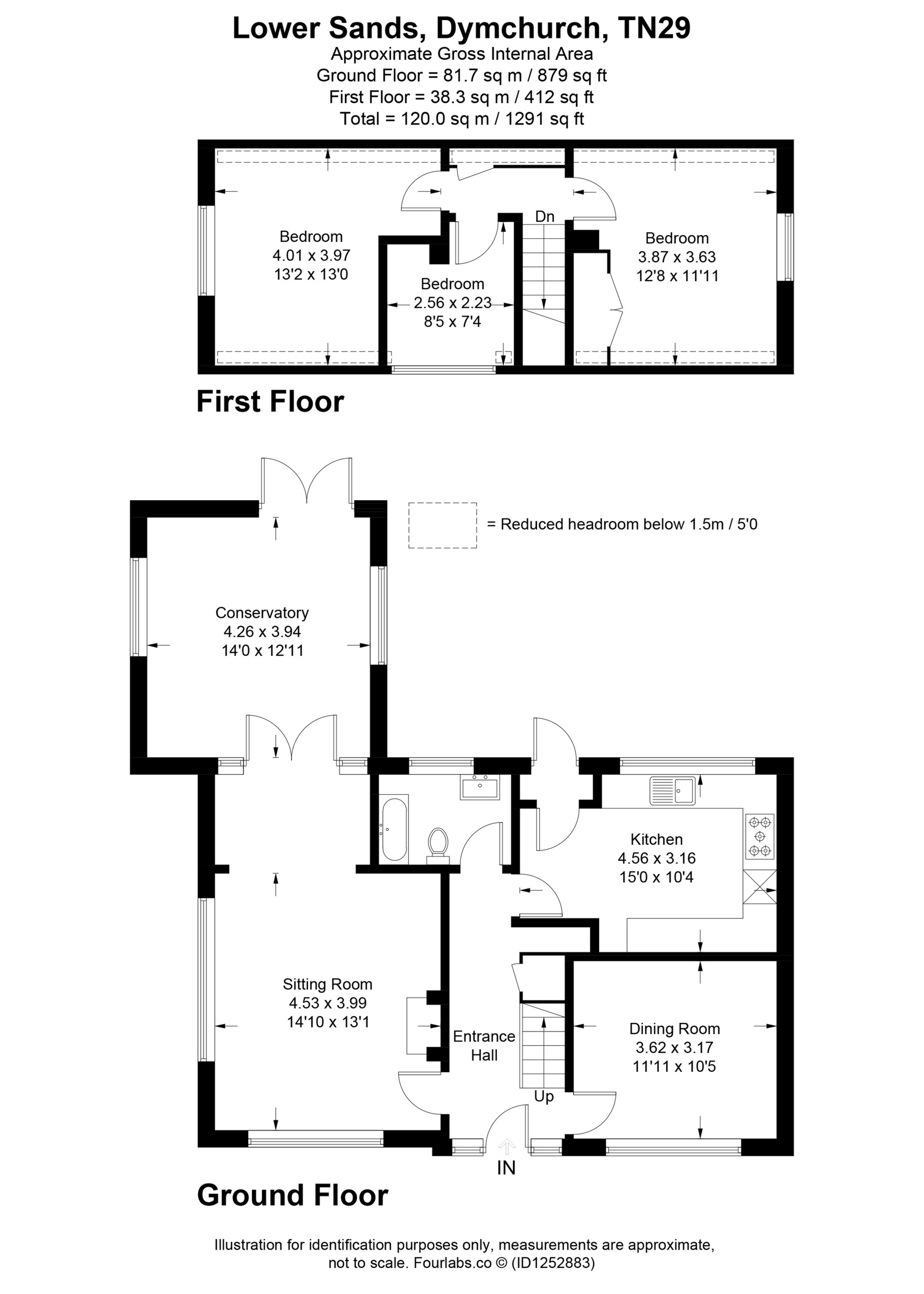 46, Lower Sands, Romney Marsh floorplan