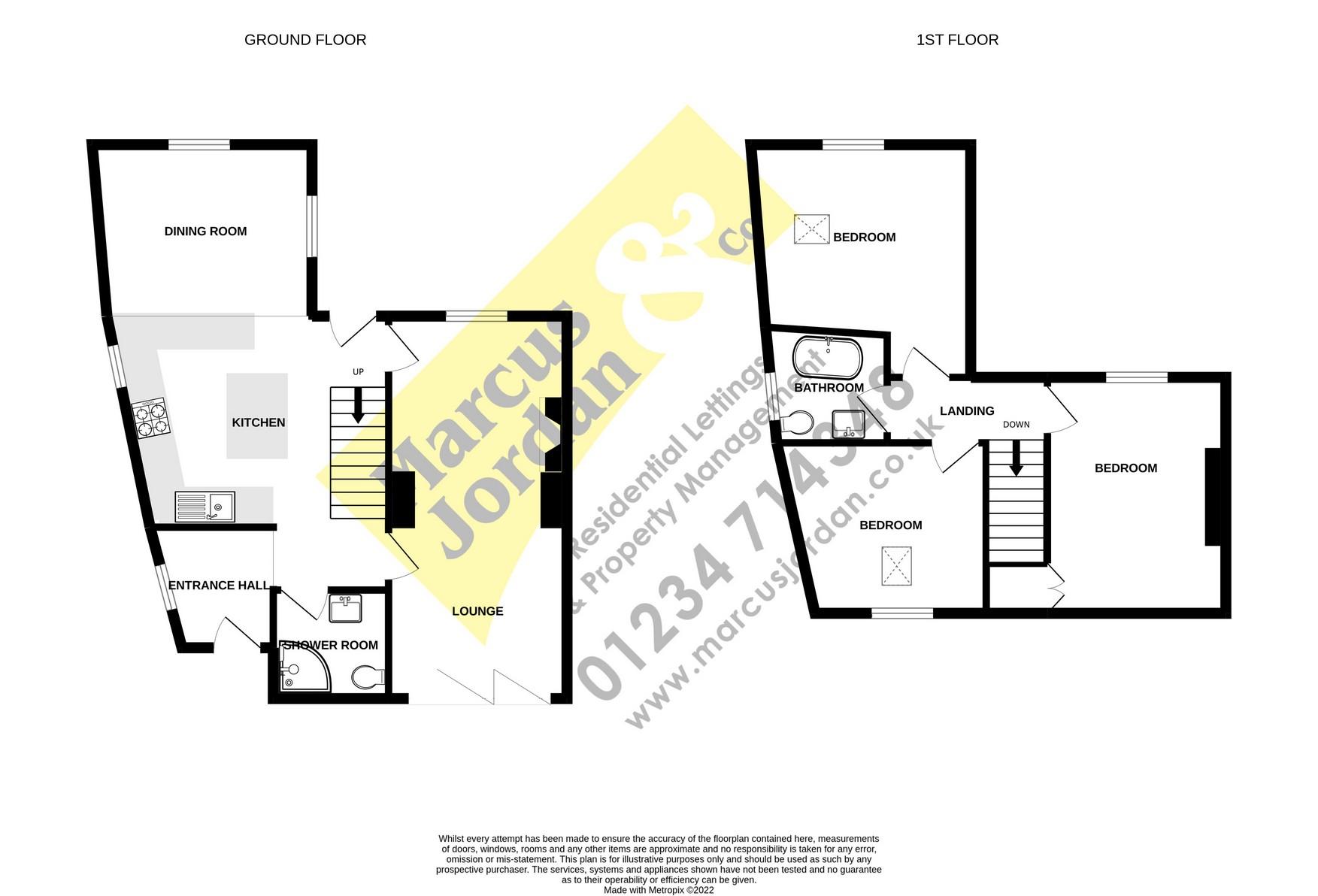 Ladybridge Terrace, Turvey floorplan