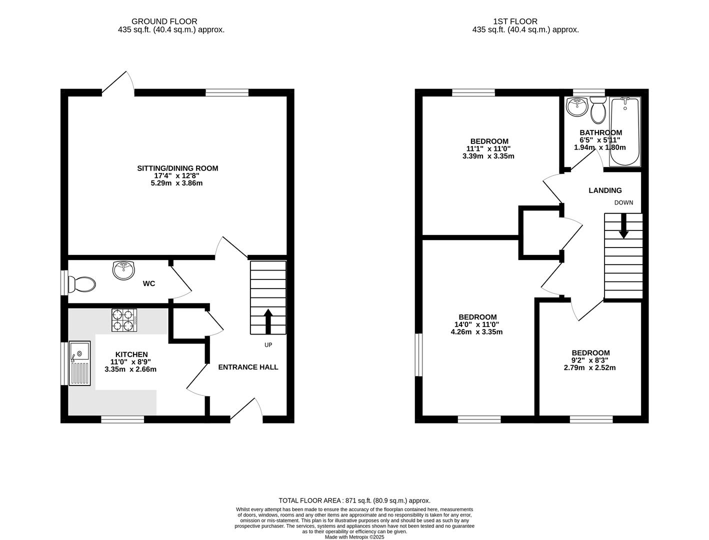 25, Scorhill Lane, Swindon floorplan