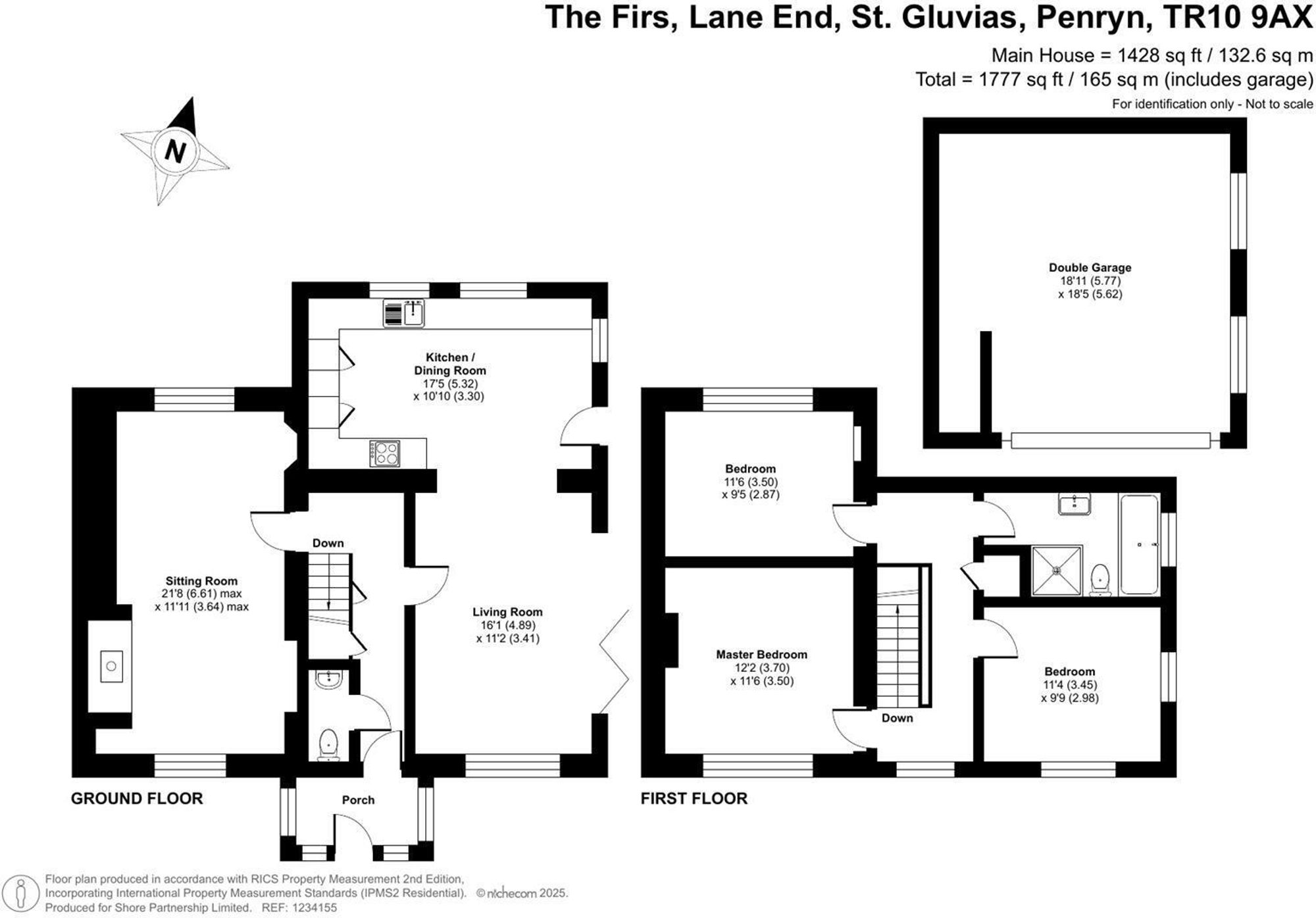 The Firs Lane End, Penryn floorplan