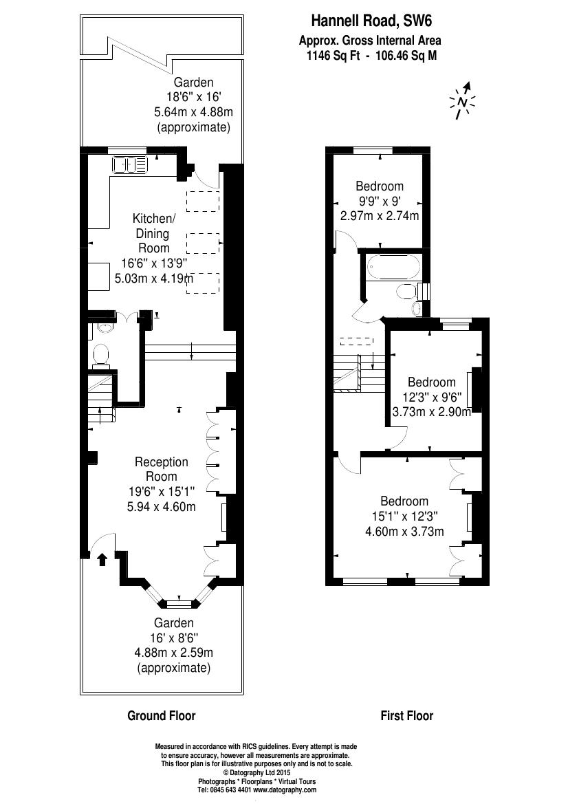 3 Bedrooms  to rent in Hannell Road, Fulham SW6