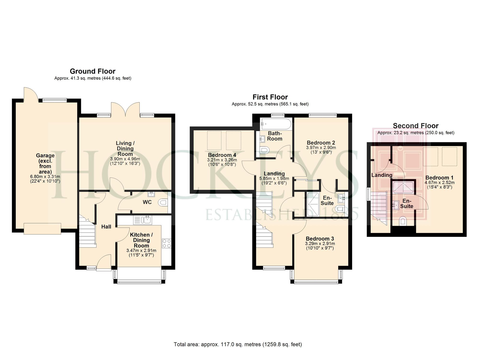 11 Middleton Close, Cambridge floorplan