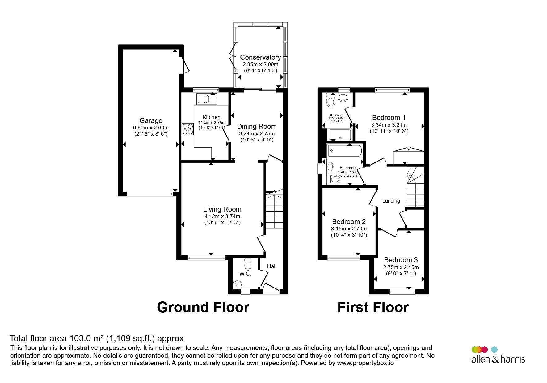 42, Rawthey Avenue, Didcot floorplan