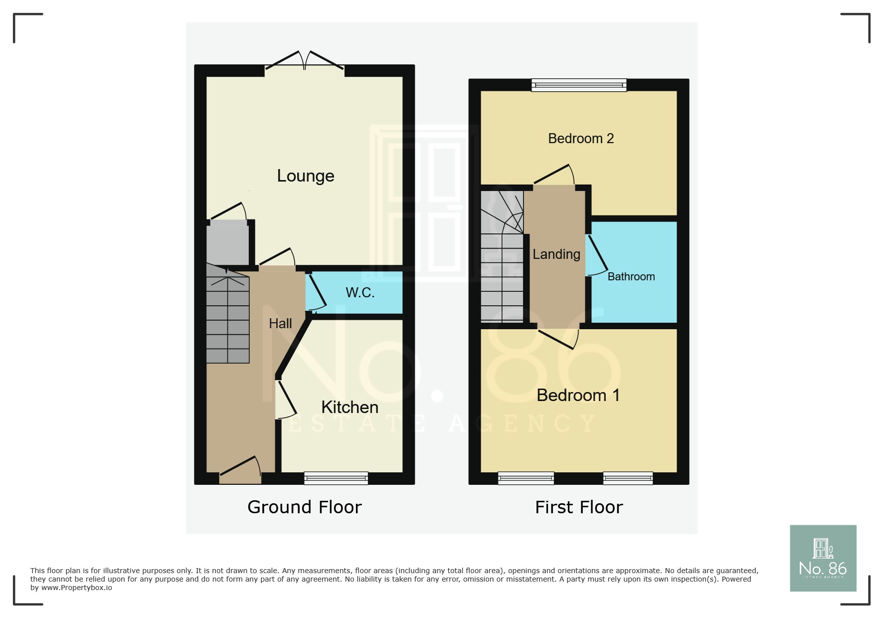 44 Lon Y Grug, Llandarcy, West Glamorgan floorplan