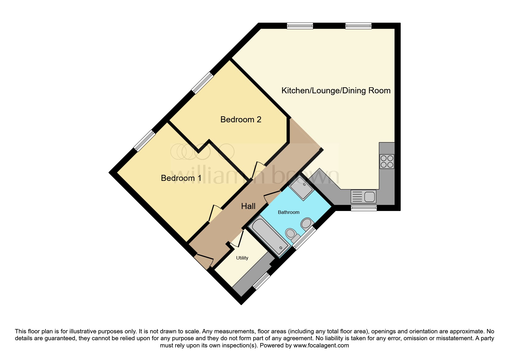 14, Chelwood Court, Doncaster floorplan