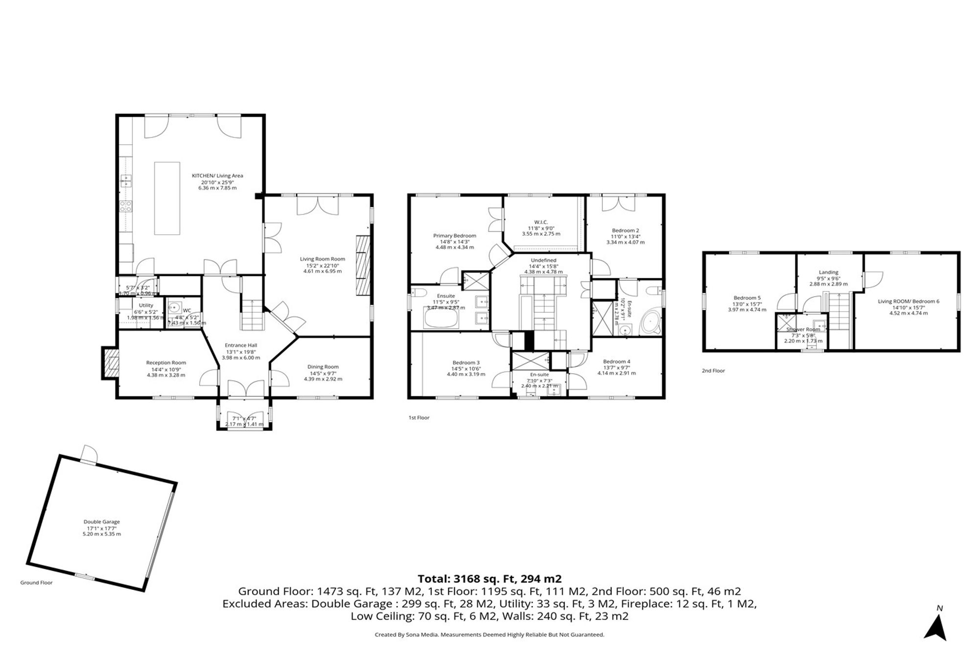 88 Higher Lane, Lymm floorplan