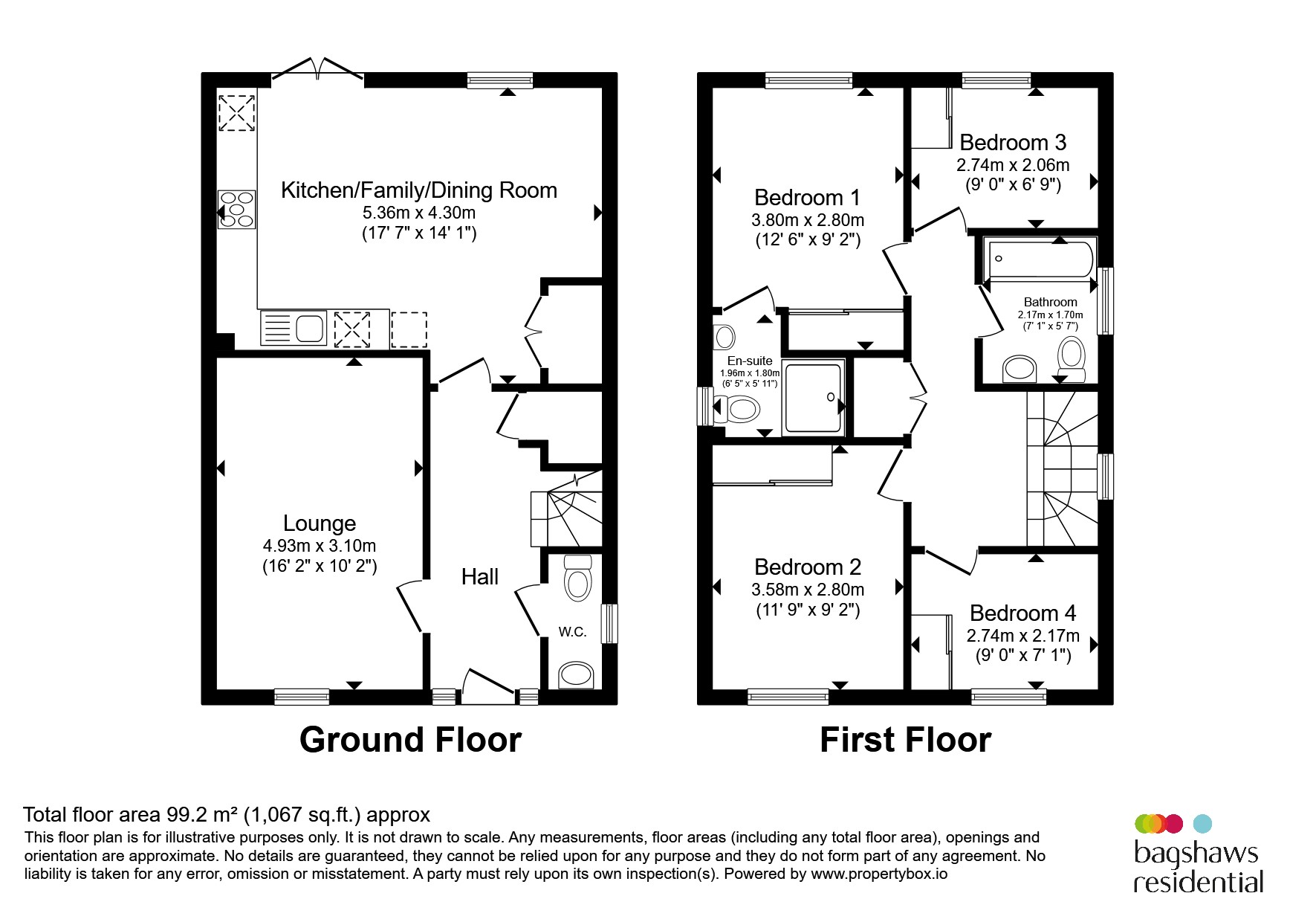 24, Harlow Way, Ashbourne floorplan