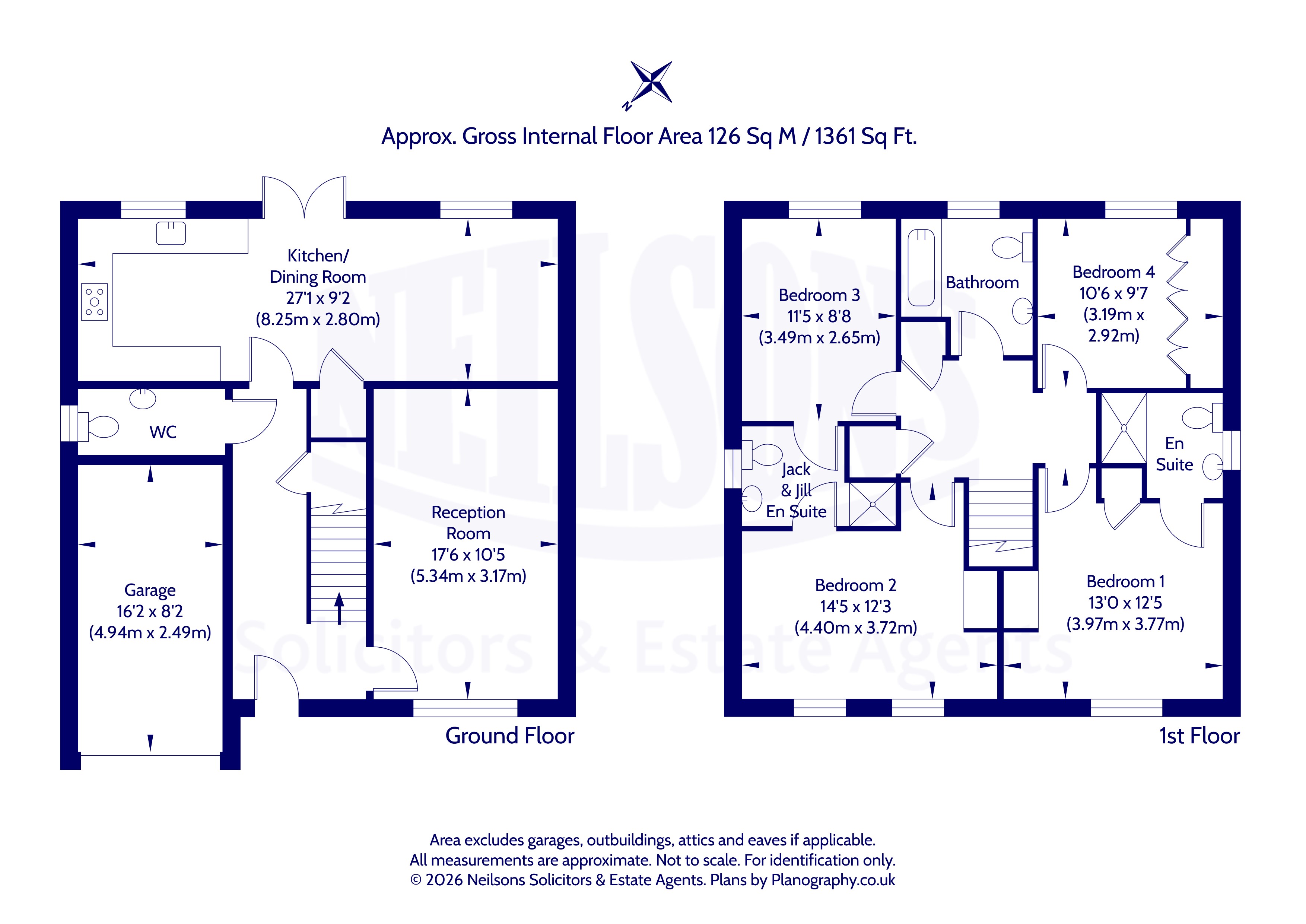 22, Berry Way, Edinburgh floorplan