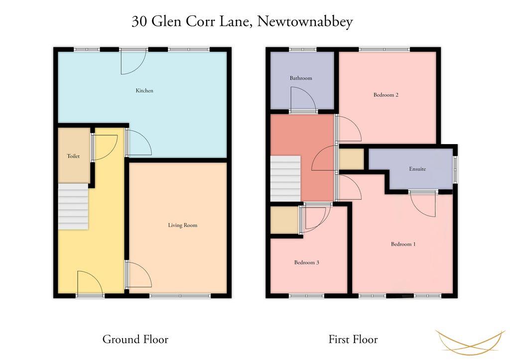 30, Glen Corr Lane, Newtownabbey floorplan