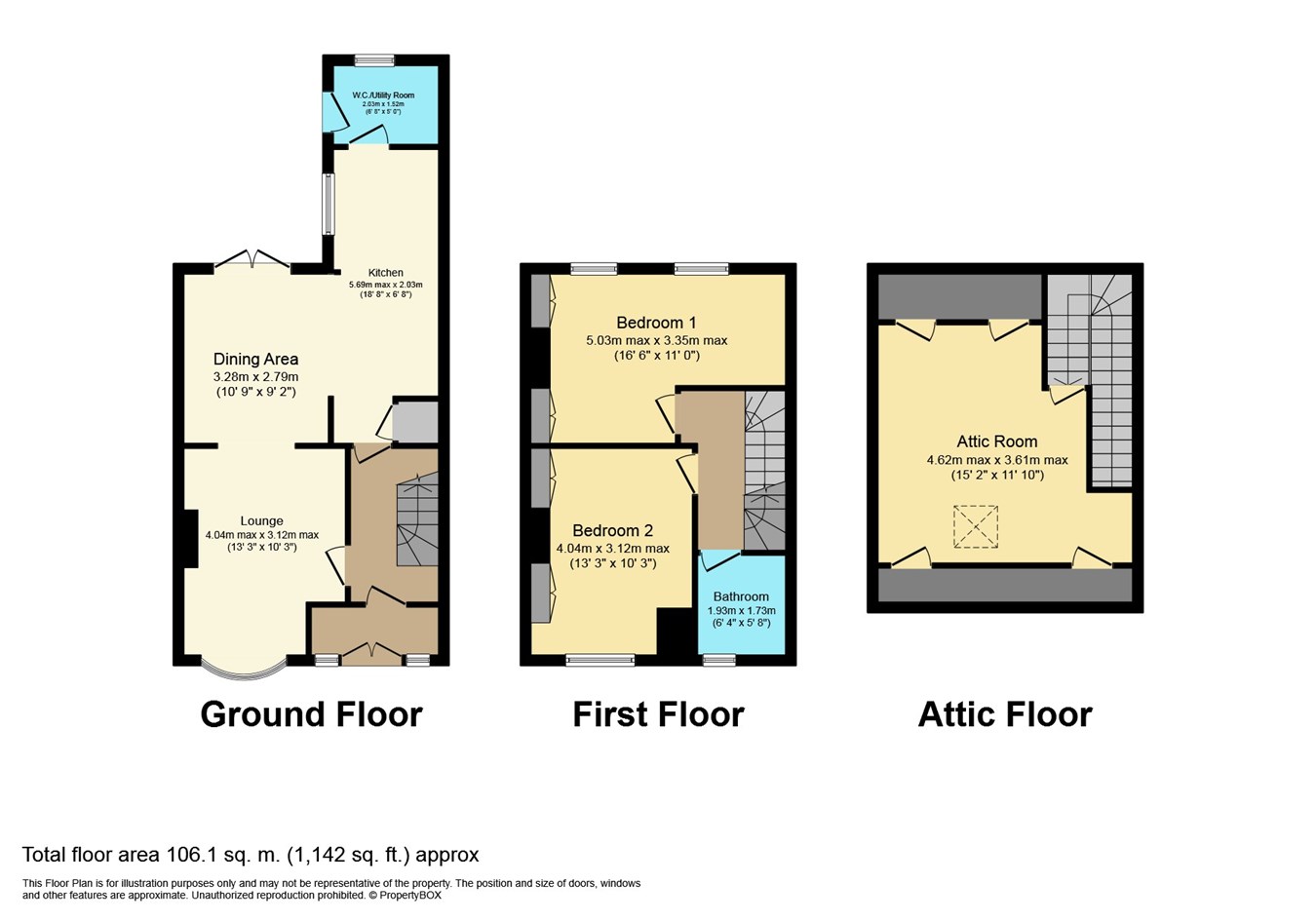 2 Bedrooms Terraced house for sale in Uskvale Drive, Caerleon, Newport NP18