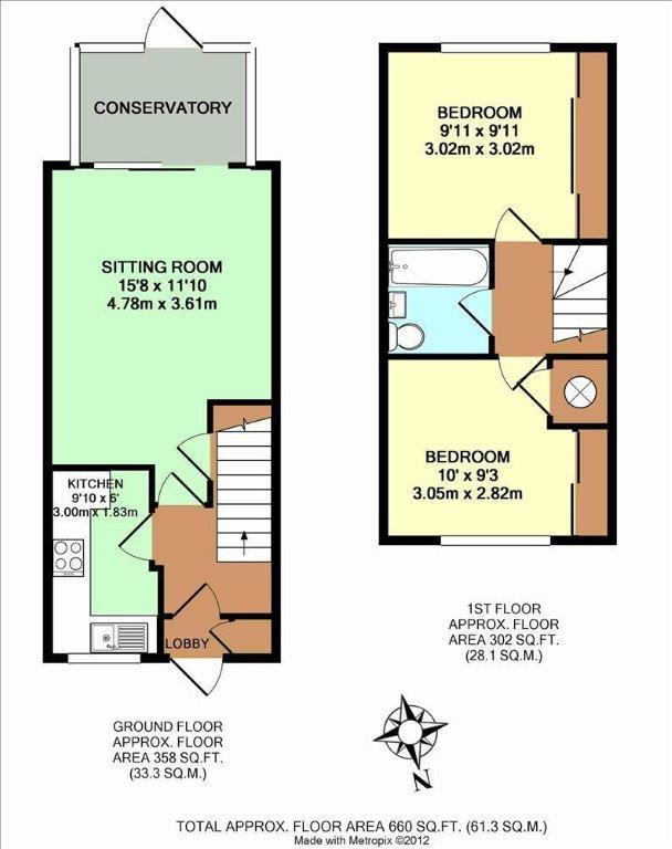 2 Bedrooms Terraced house for sale in East Grinstead, West Sussex RH19