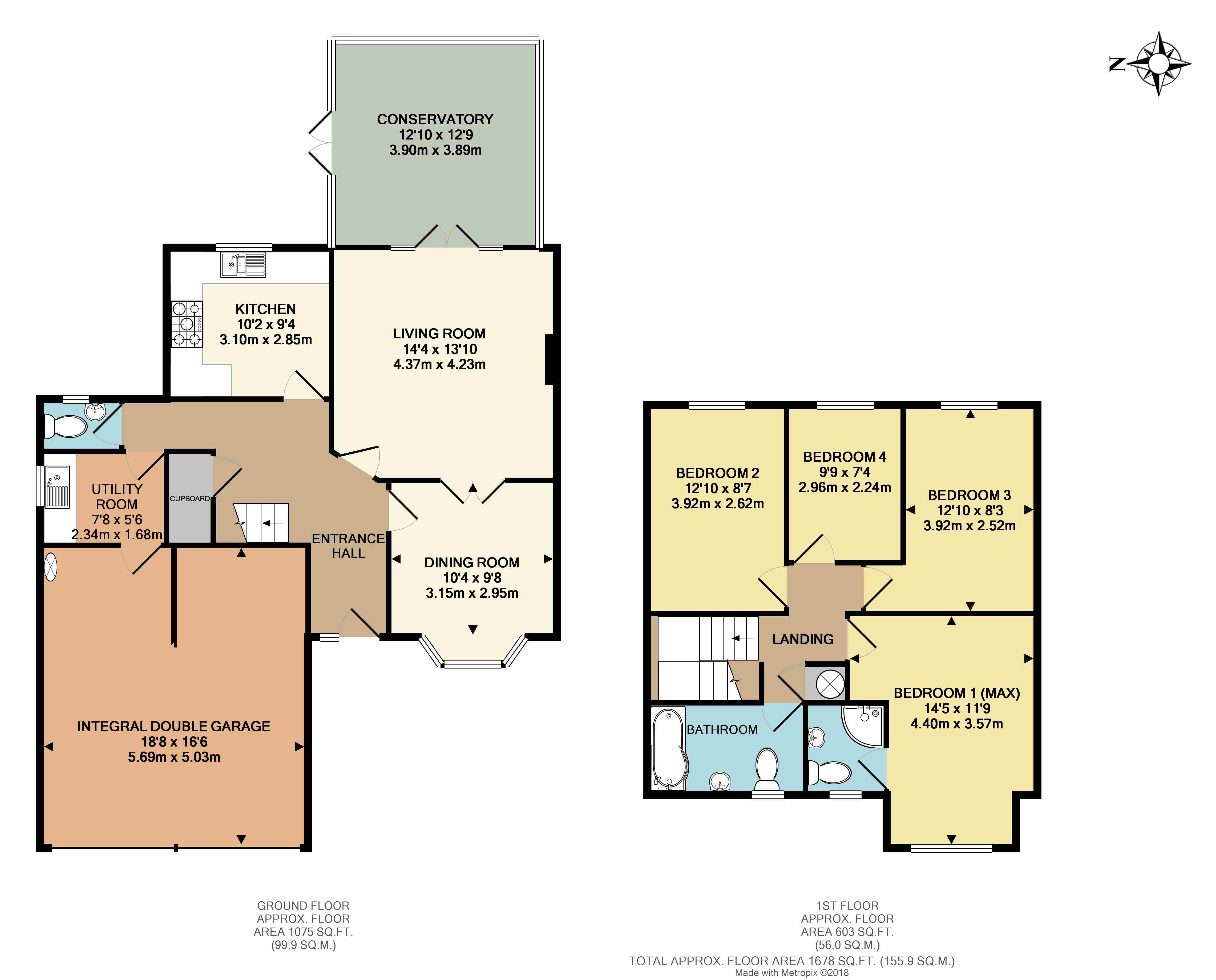 4 Bedrooms Detached house for sale in Lyric Close, Maidenbower RH10