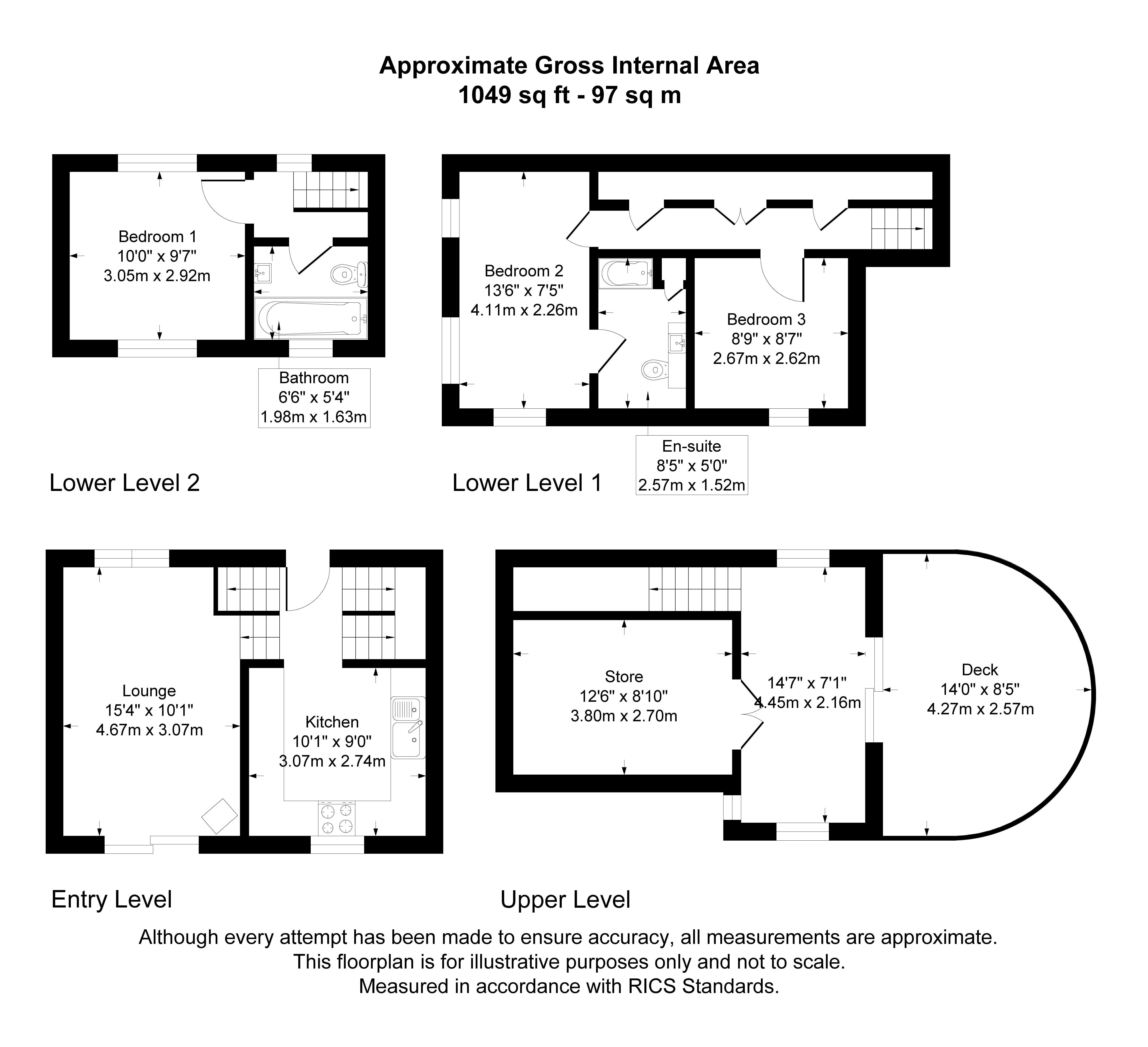 Mikado, Chertsey Road, Shepperton floorplan
