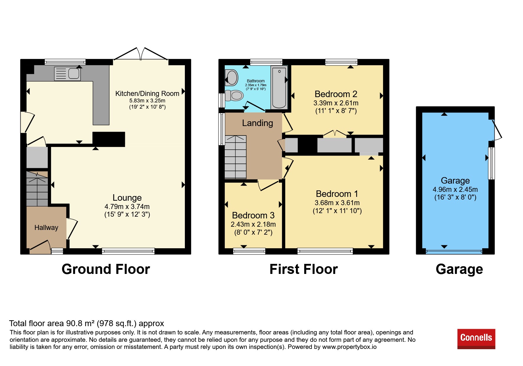 26, Durnford Road, Wigston floorplan
