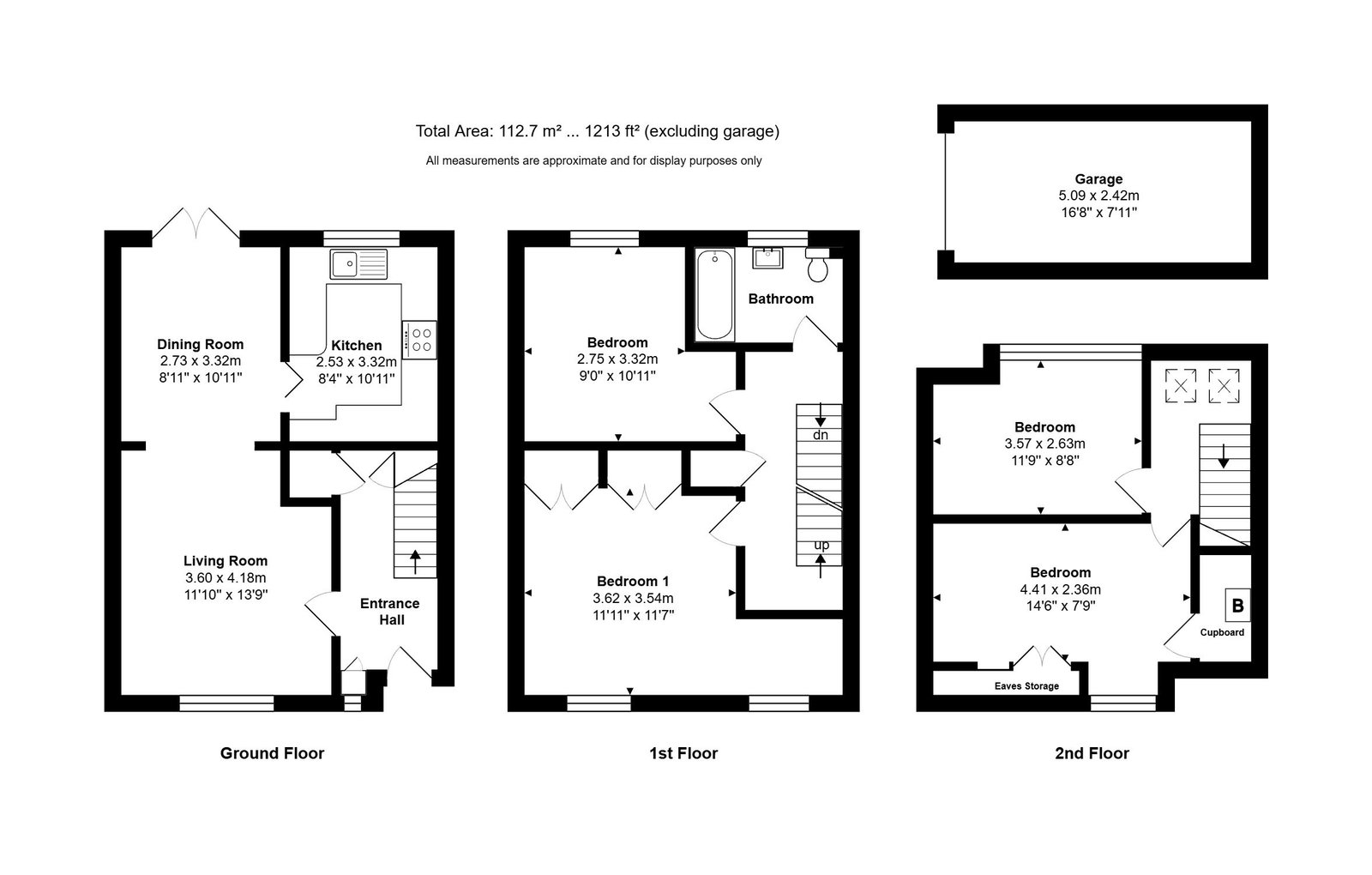 11, Gumstool Hill, Tetbury floorplan