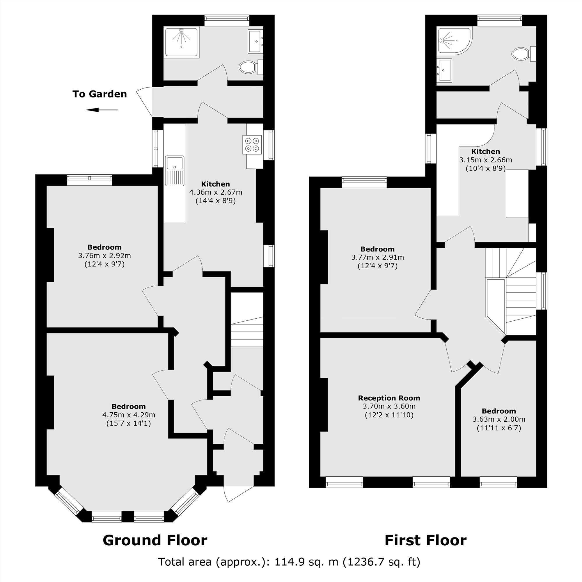 10, Yew Grove, London floorplan