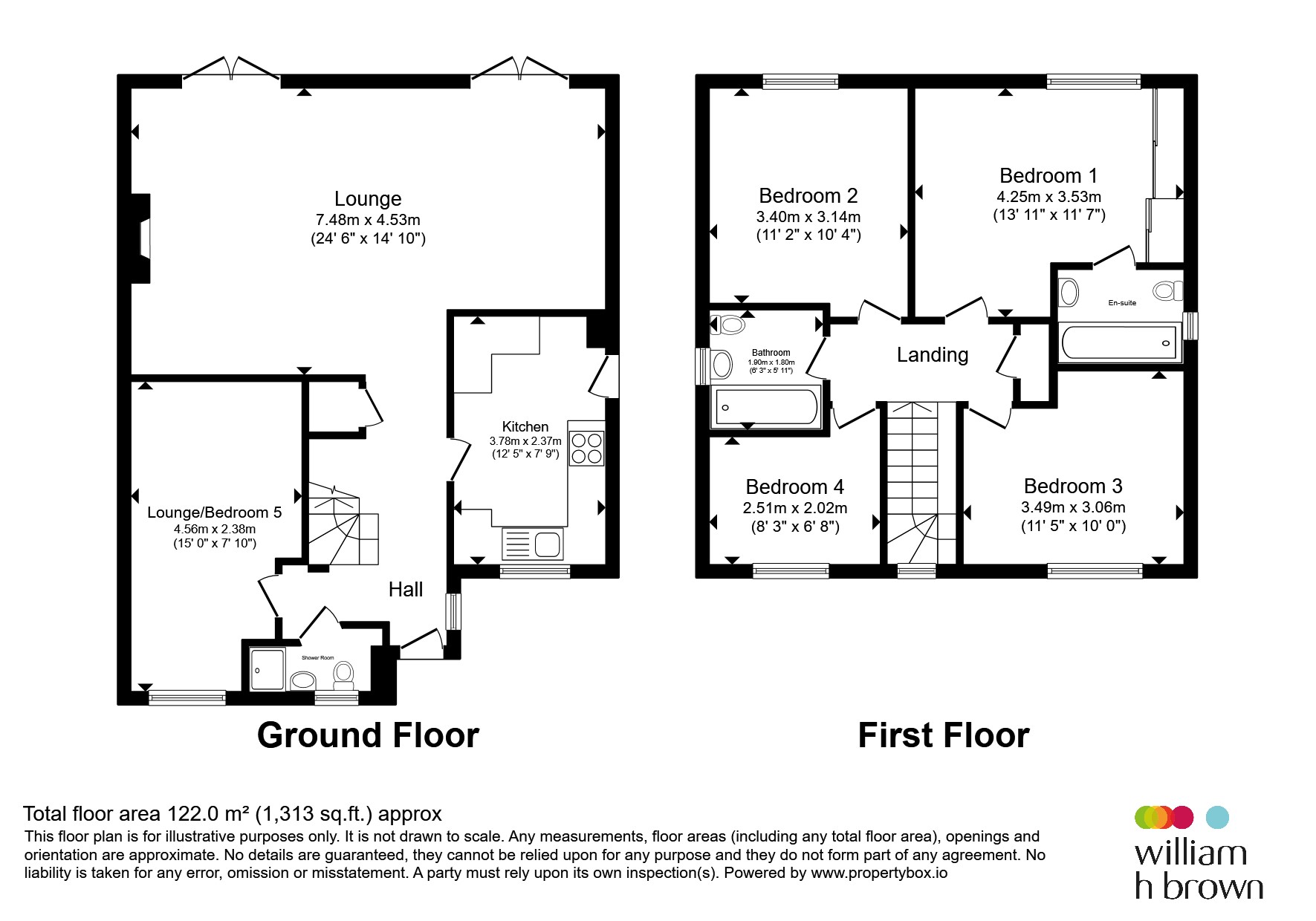 1, Auber Close, Hoddesdon floorplan