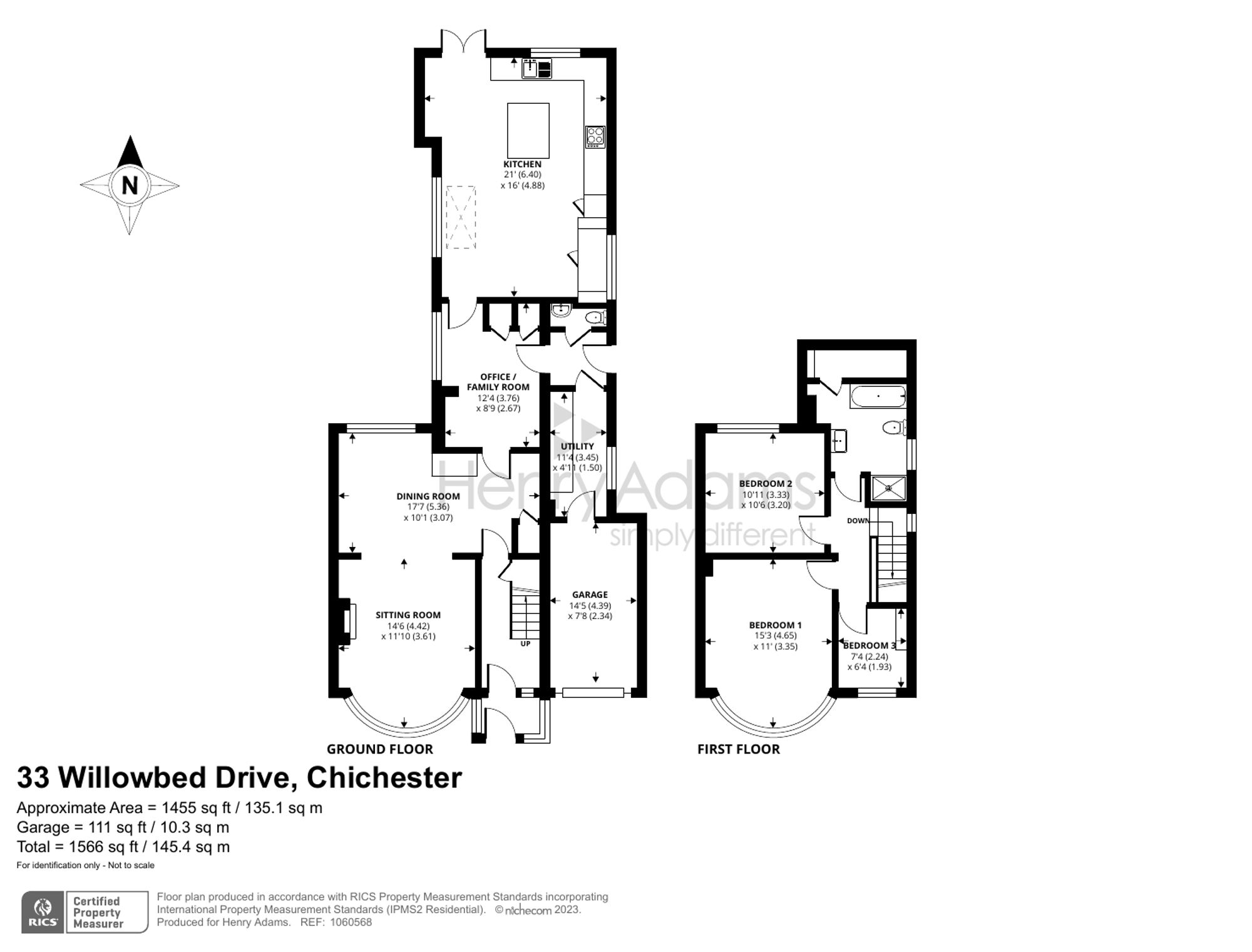 Willowbed Drive, Chichester PO19, 3 bedroom semidetached house for