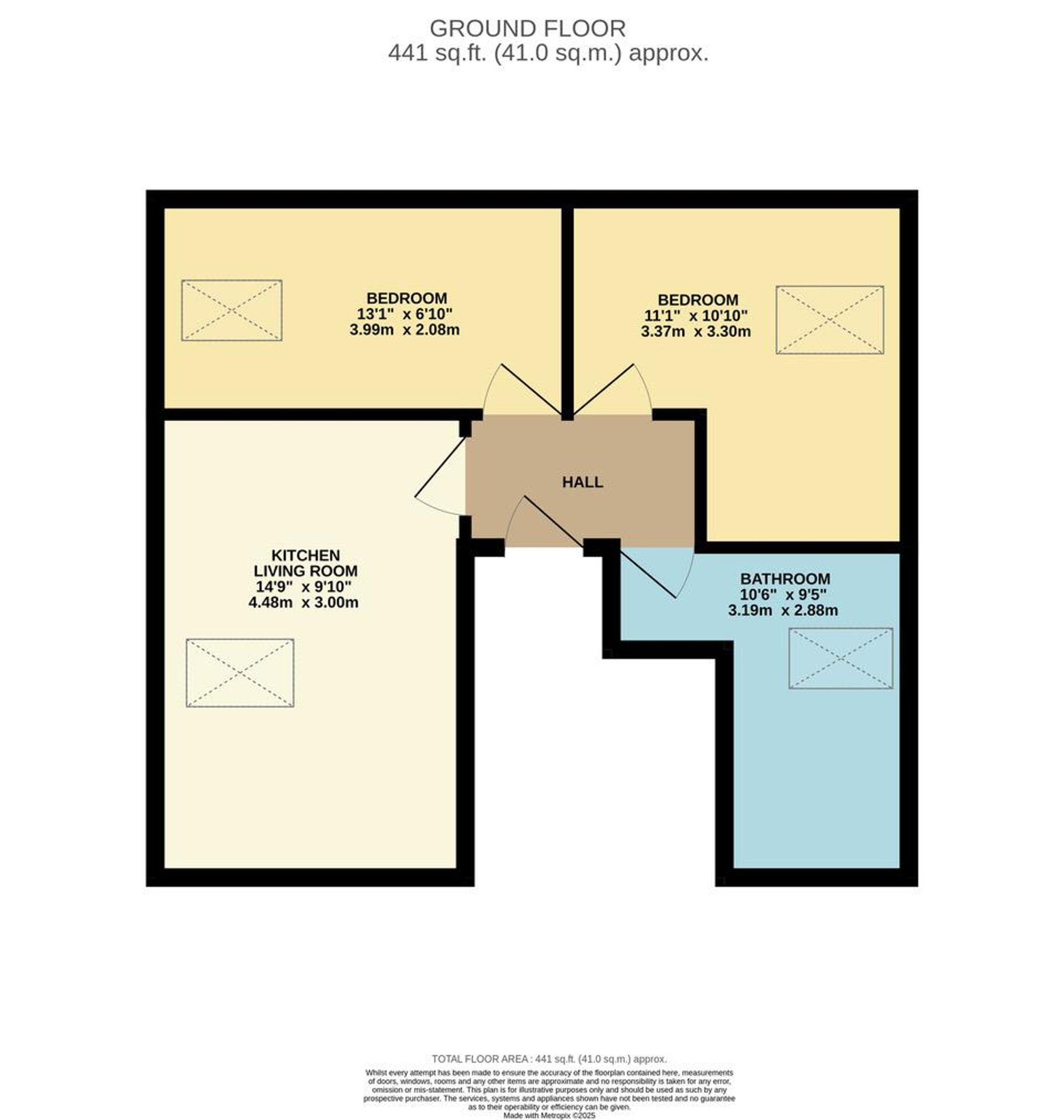 Flat 3, 26 Clemens Street, Leamington Spa floorplan
