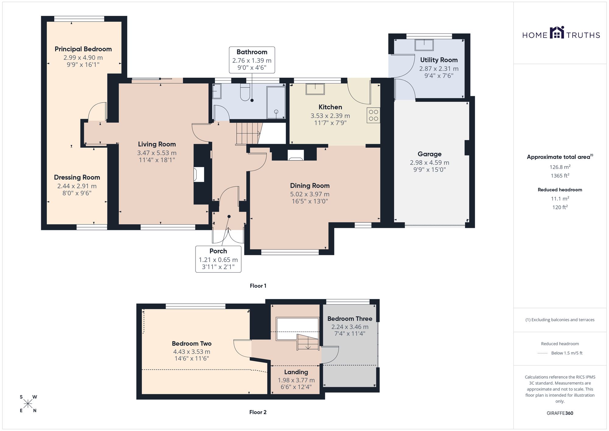 167 Almond Brook Road, Wigan floorplan