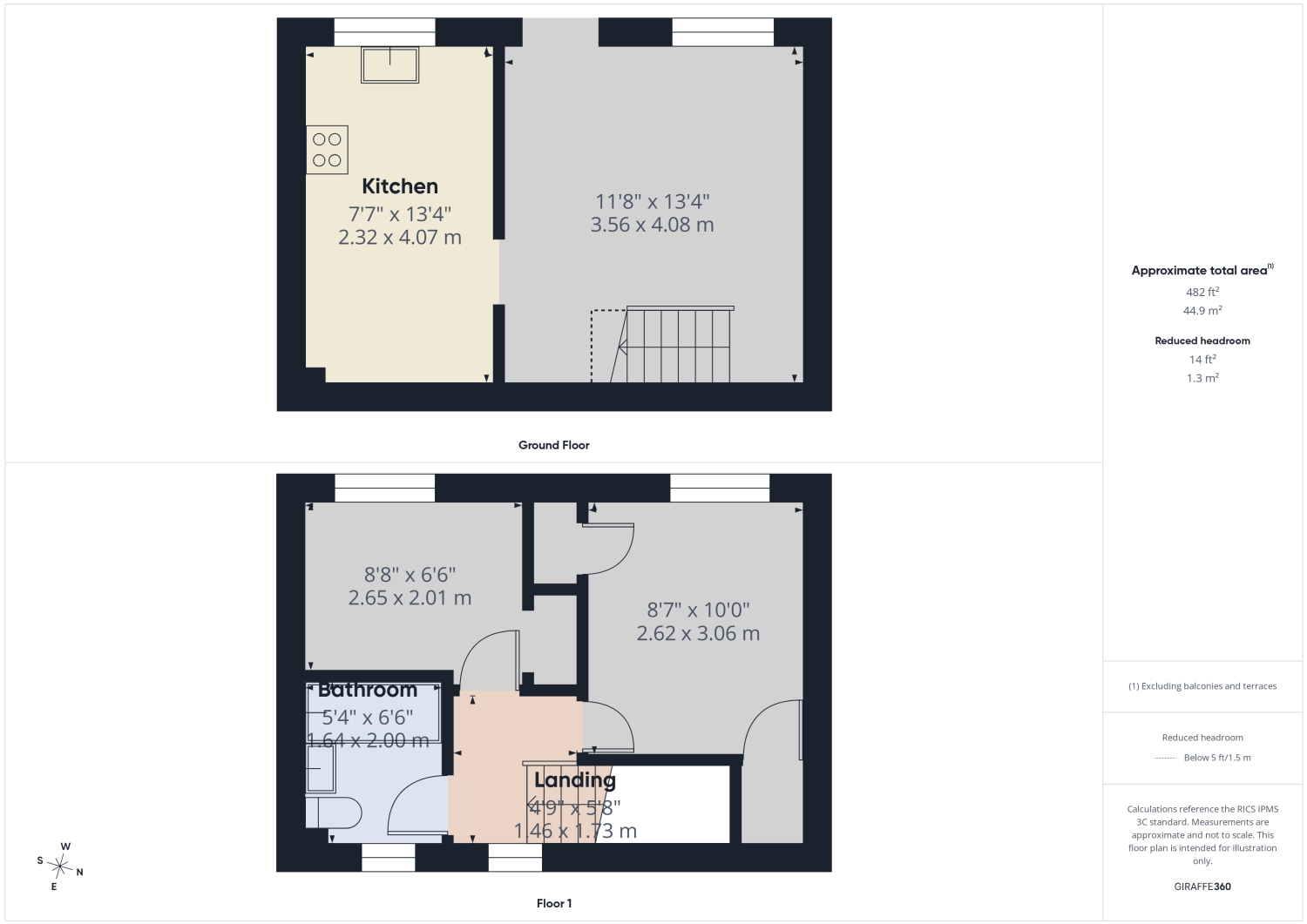 1, Chapel Cottages Barton Street, Tewkesbury floorplan