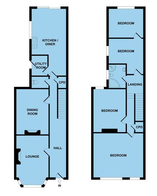 38, Hamilton Road, Great Yarmouth floorplan