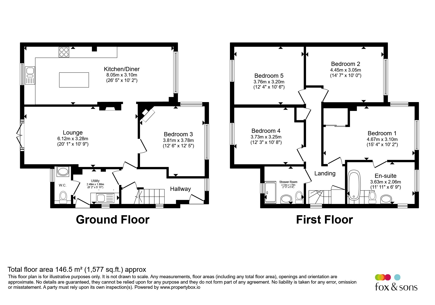 7, Summerfields Avenue, Hailsham floorplan