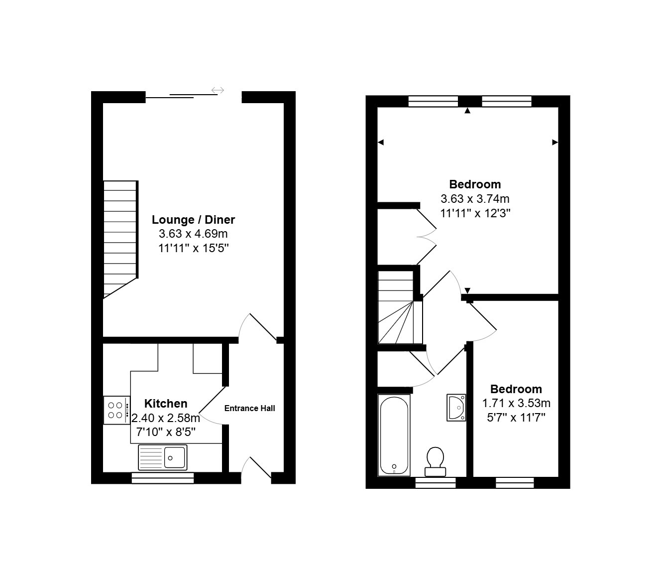 10, Draycote Close, King's Lynn floorplan