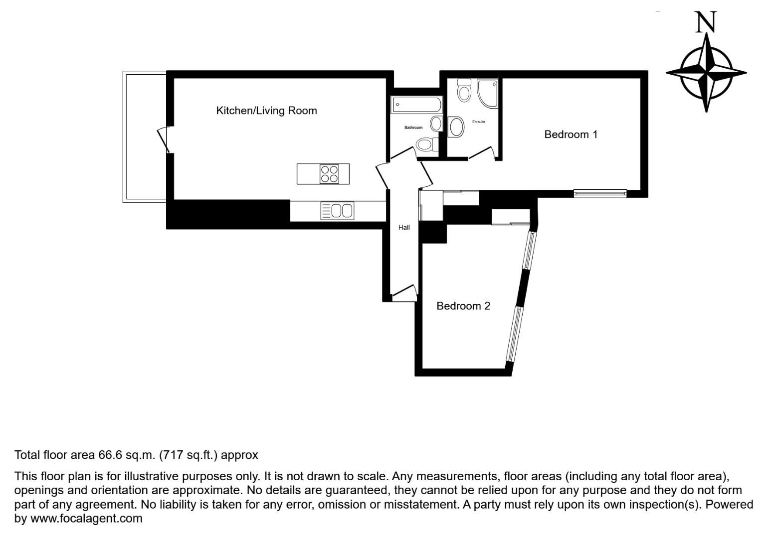Flat 9 Saxon House, 1, Thrawl Street, London floorplan