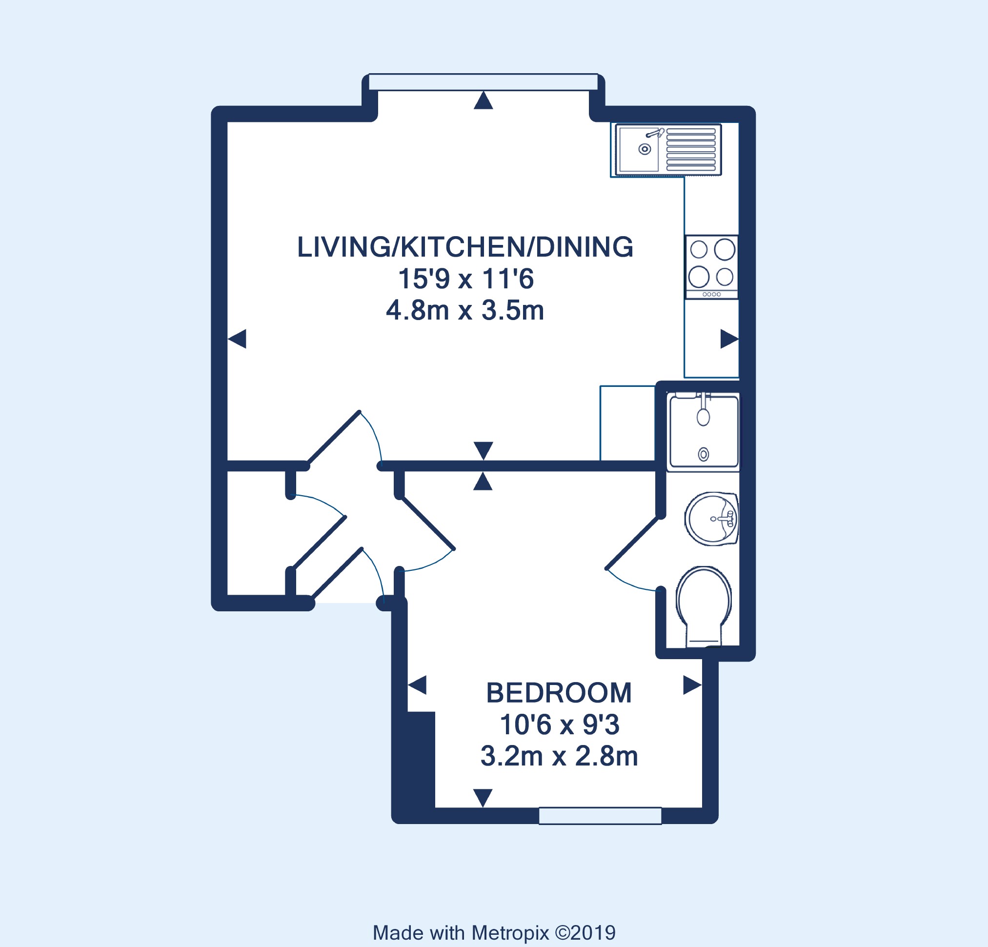 1 Bedrooms Flat for sale in Bath Road, Brislington, Bristol BS4