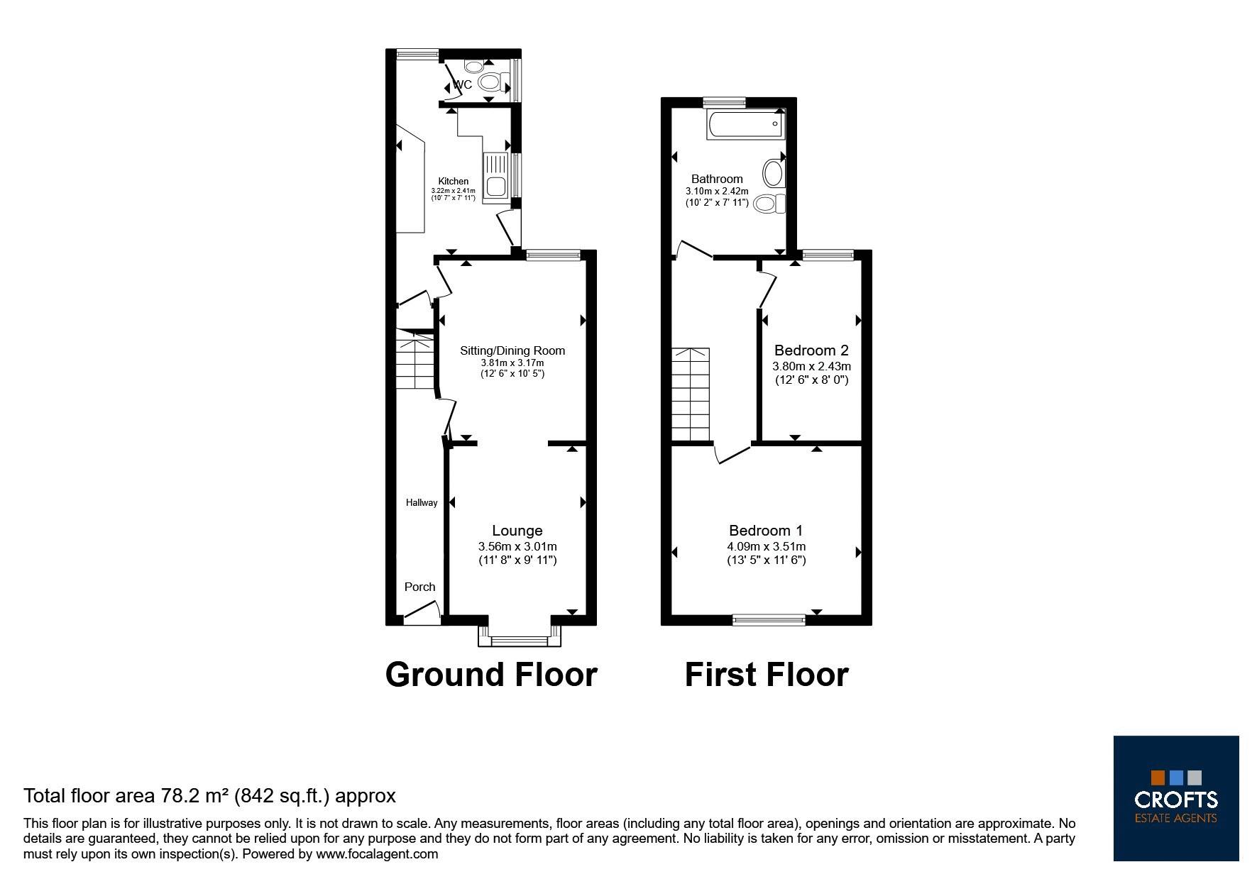 Blundell Avenue, Cleethorpes floorplan