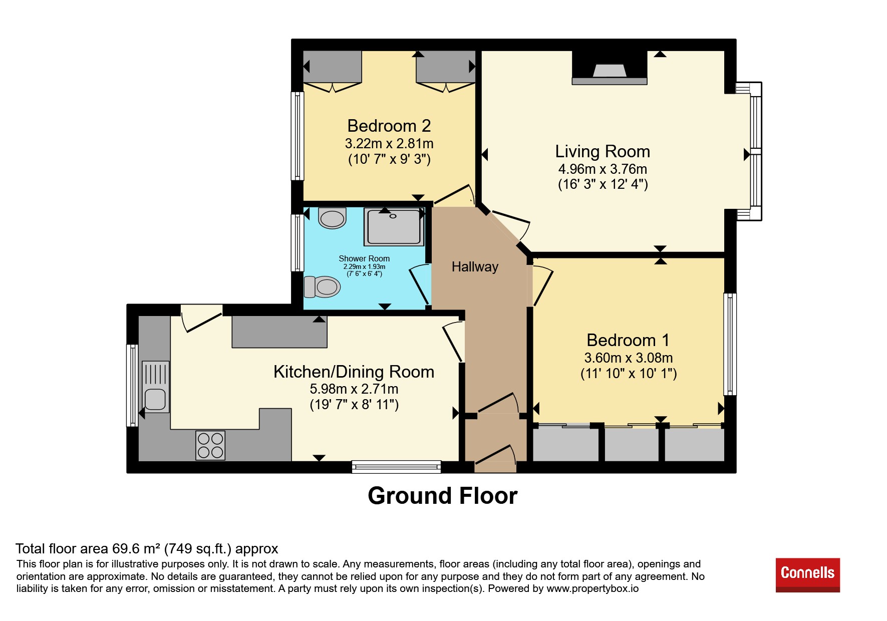 17, Meadow Lane, Burgess Hill floorplan