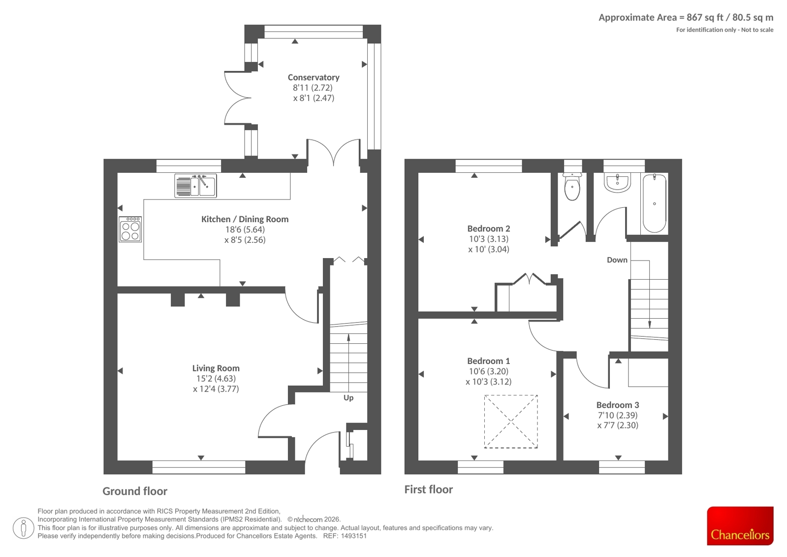 24, Henslow Way, Surrey floorplan