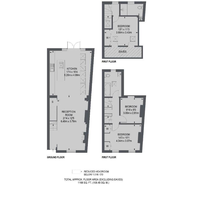 159, Eversleigh Road, London floorplan