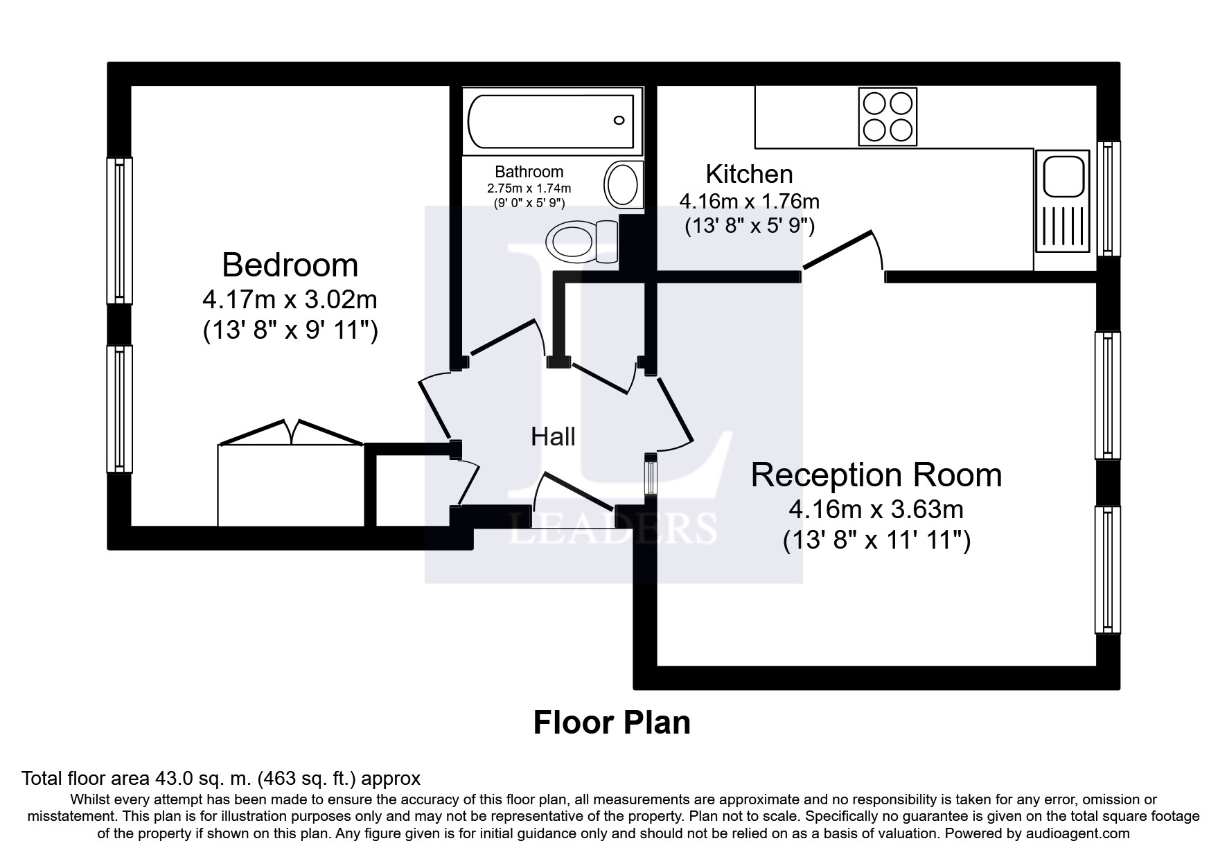 1 Bedrooms Flat for sale in Harrowdene Gardens, Teddington TW11