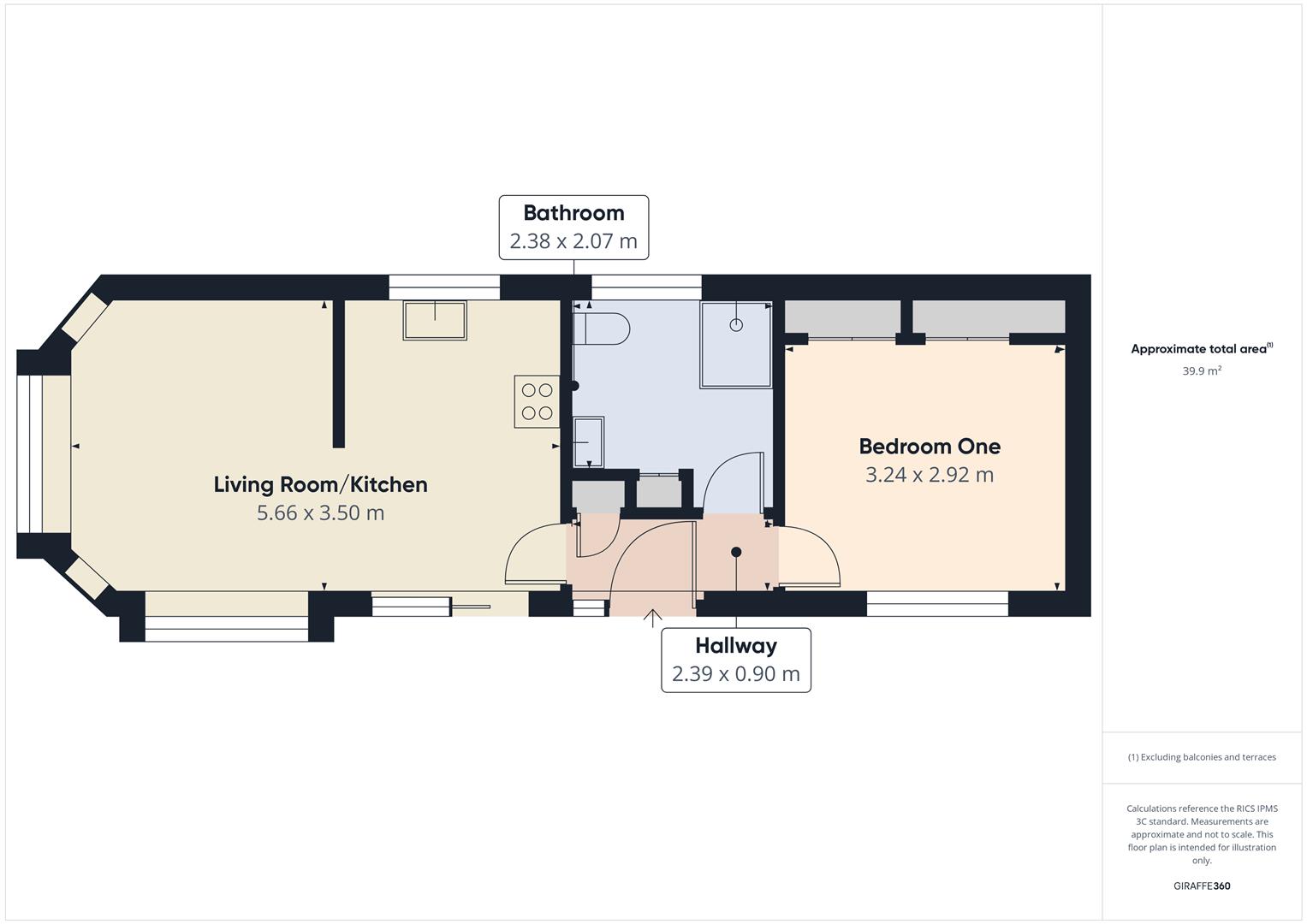 10, Dune View Mobile Home Park, Braunton floorplan