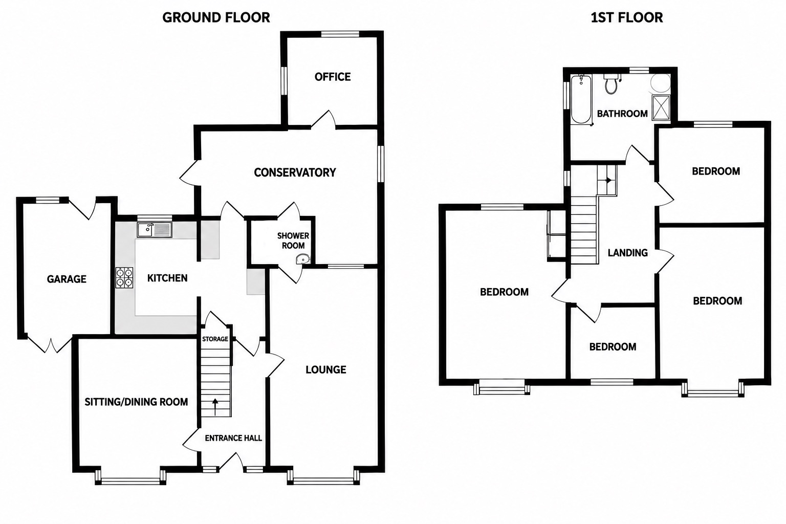 8, Vicarage Gardens, Clacton on Sea floorplan