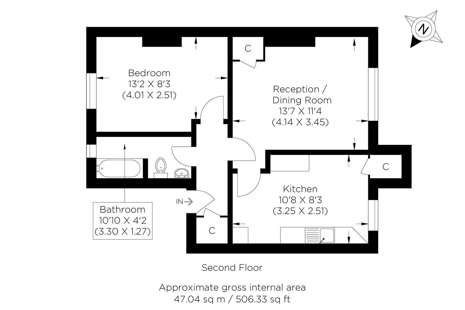 Lewisham Way, London SE14, 1 bedroom flat for sale 68454640