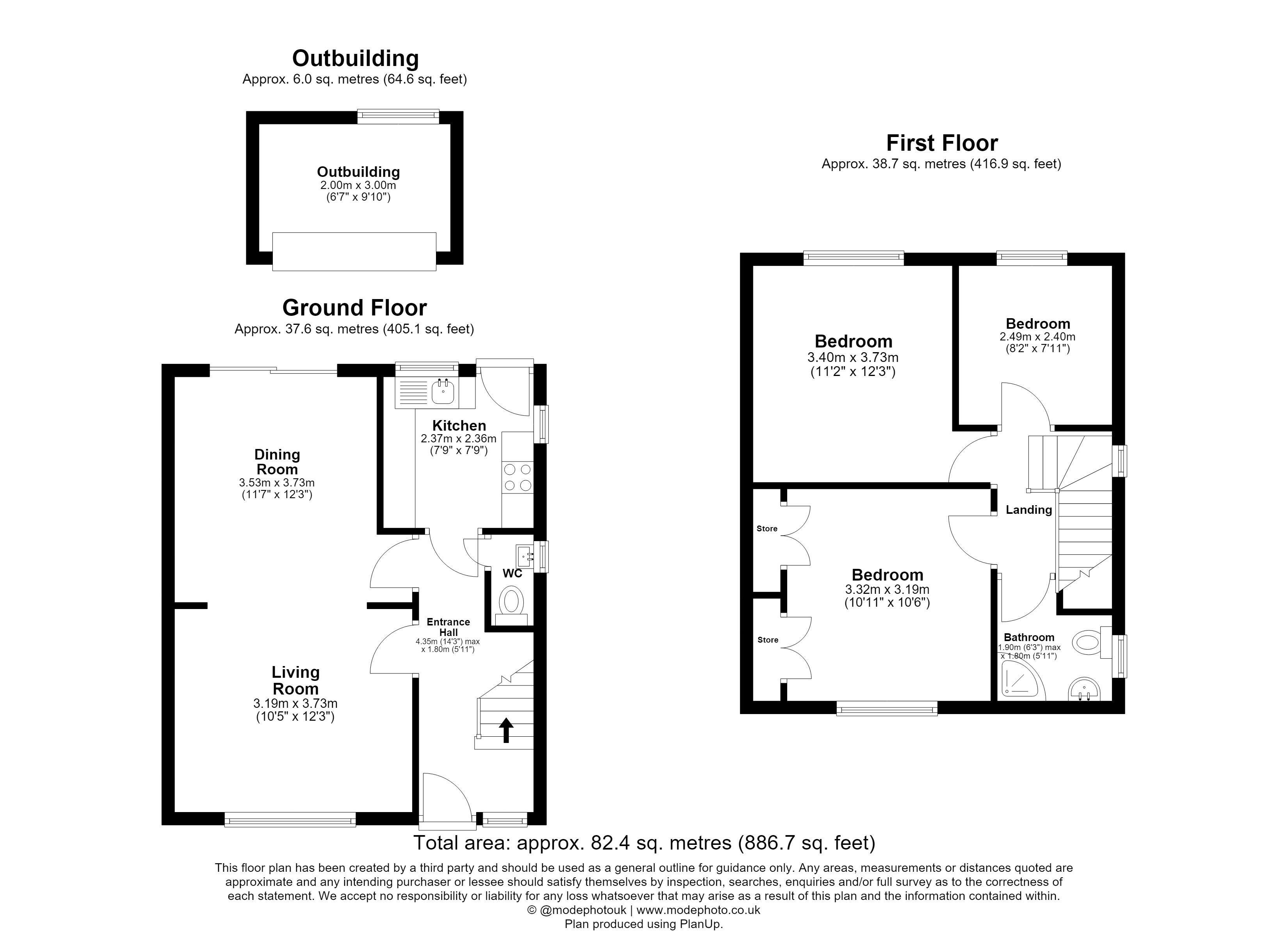107, Melbourne Avenue, CHELMSFORD floorplan