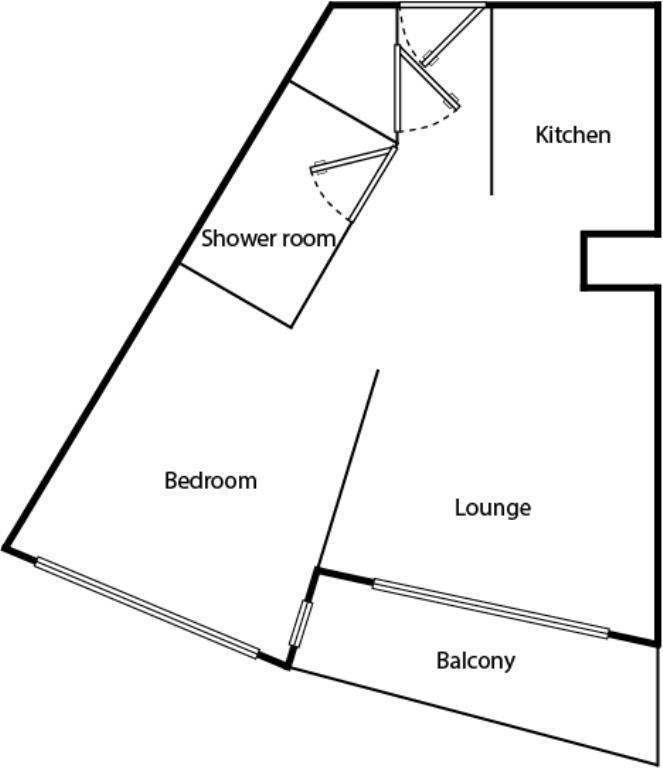 0 Bedrooms Studio to rent in Velocity Tower, St. Mary's Gate, Sheffield S1