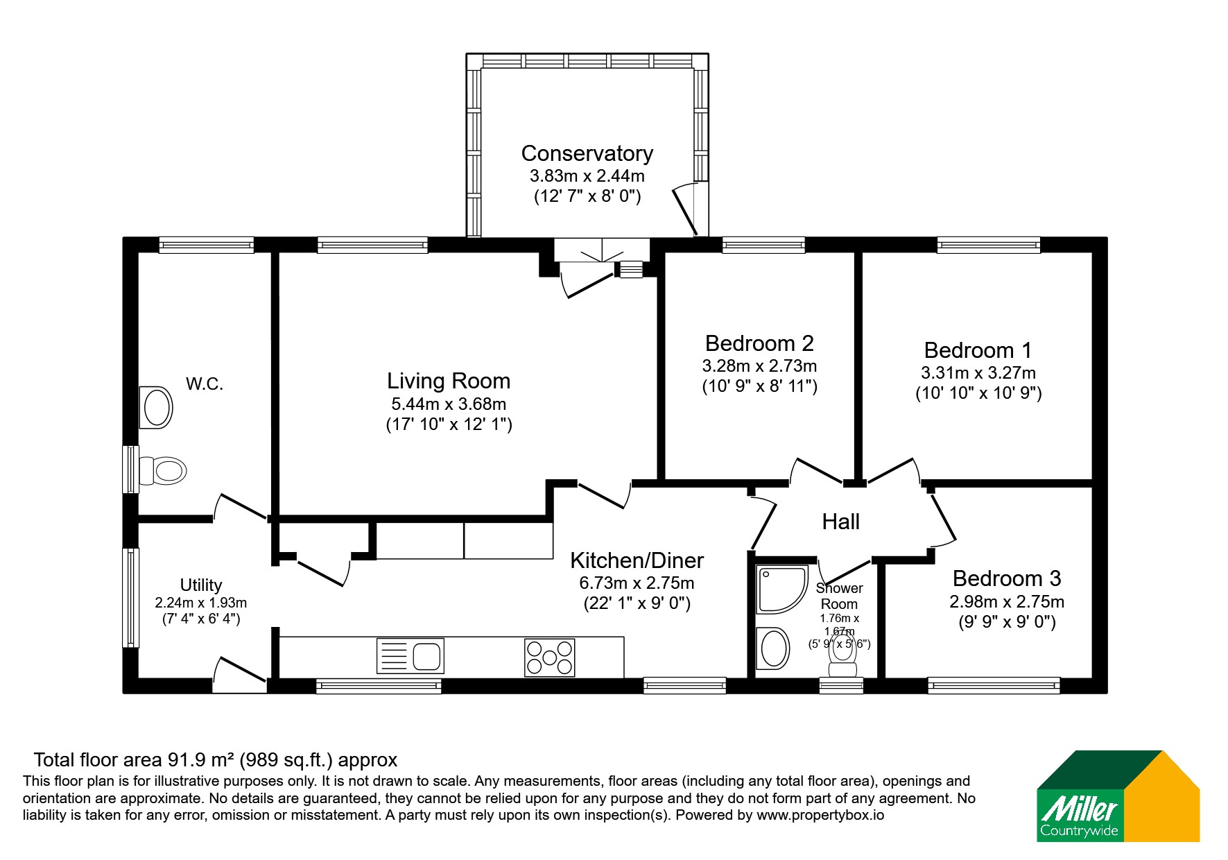 Camel View,, College Road, Cornwall floorplan