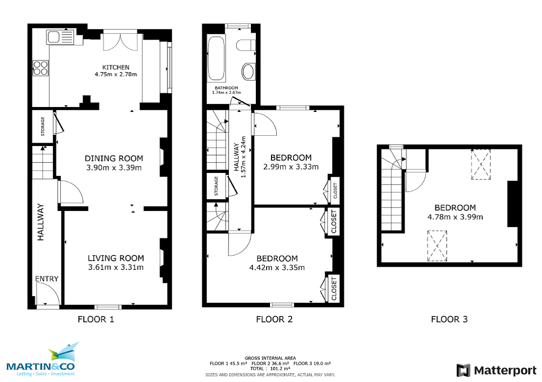 33, Earl Street, Oxford floorplan